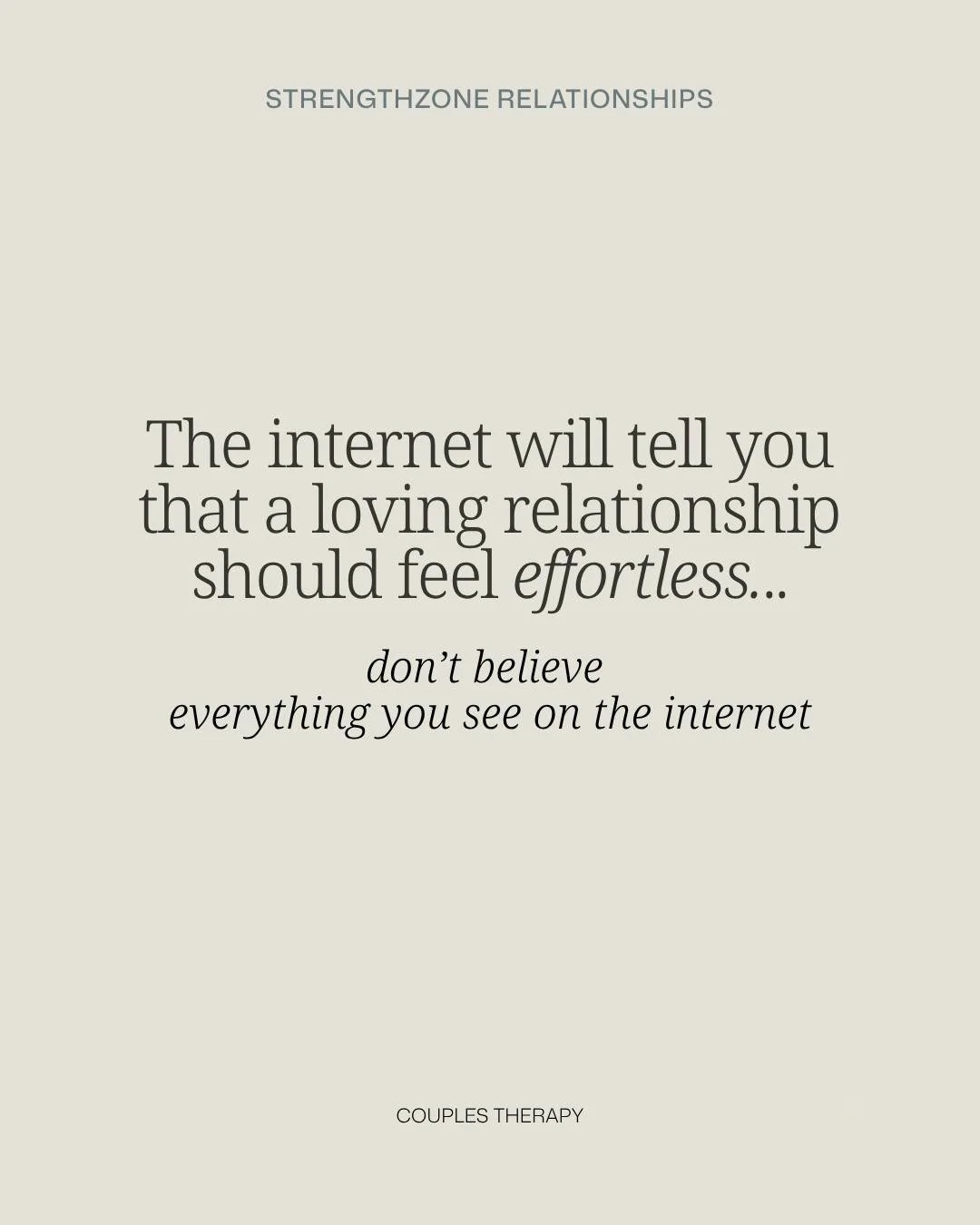 Your relationship might have started out effortless, but the strongest relationships become intentional.

When you first fall in love, the relationship is unconscious. It feels easy, exciting, and natural. There&rsquo;s a sense that this person just 