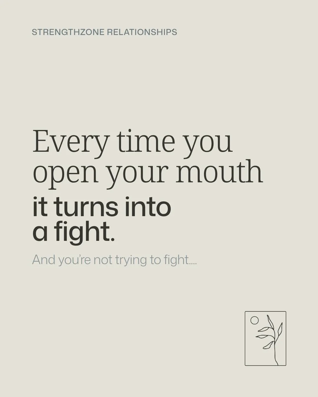And, then, at some point, you stop bringing things up altogether.

Not because you don&rsquo;t care, but because it doesn&rsquo;t feel worth it.

What starts as a conversation quickly becomes defensiveness, misunderstanding, or shutdown. And before y