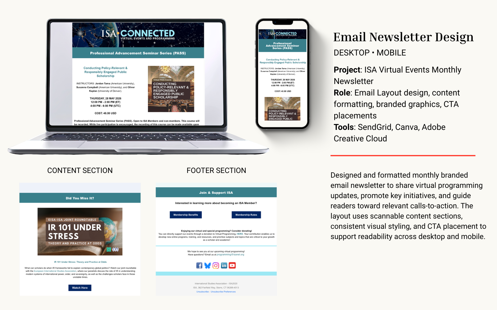 Email Newsletter Design