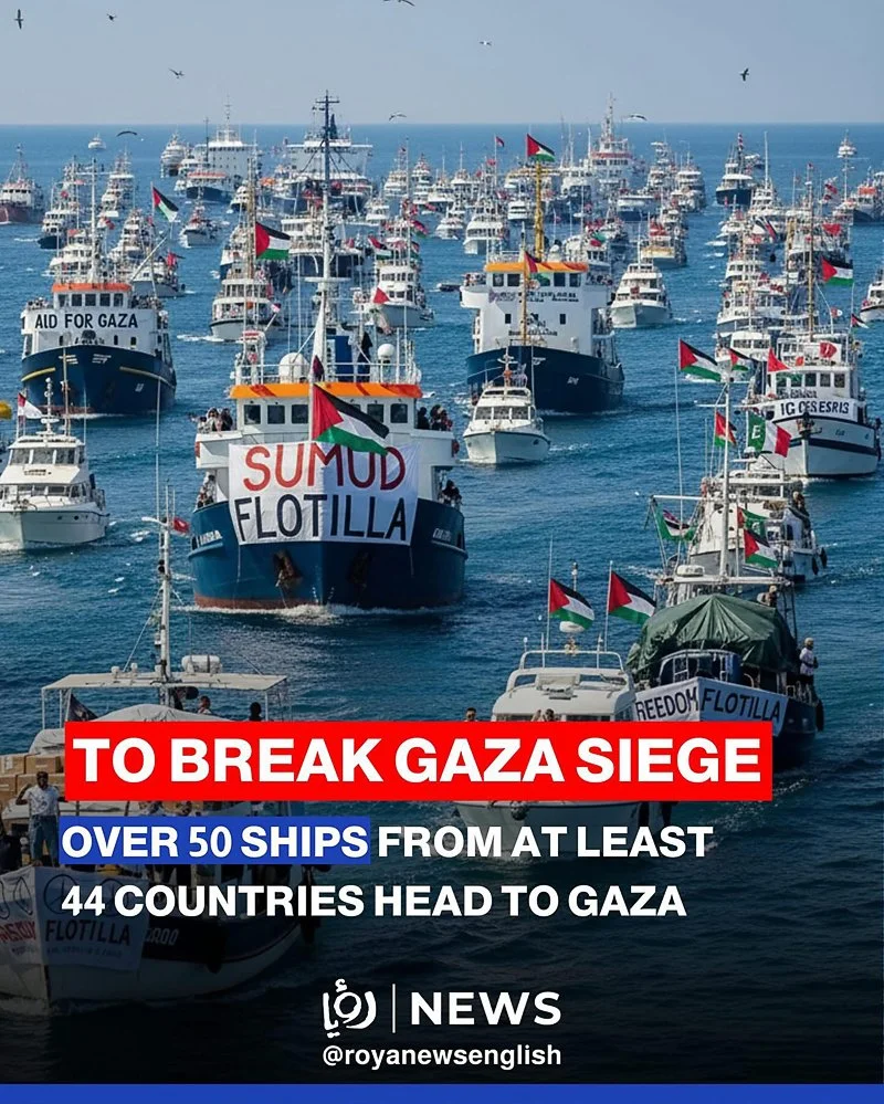 FOLLOW & SUPPORT THE GLOBAL SUMUD FLOTILLA