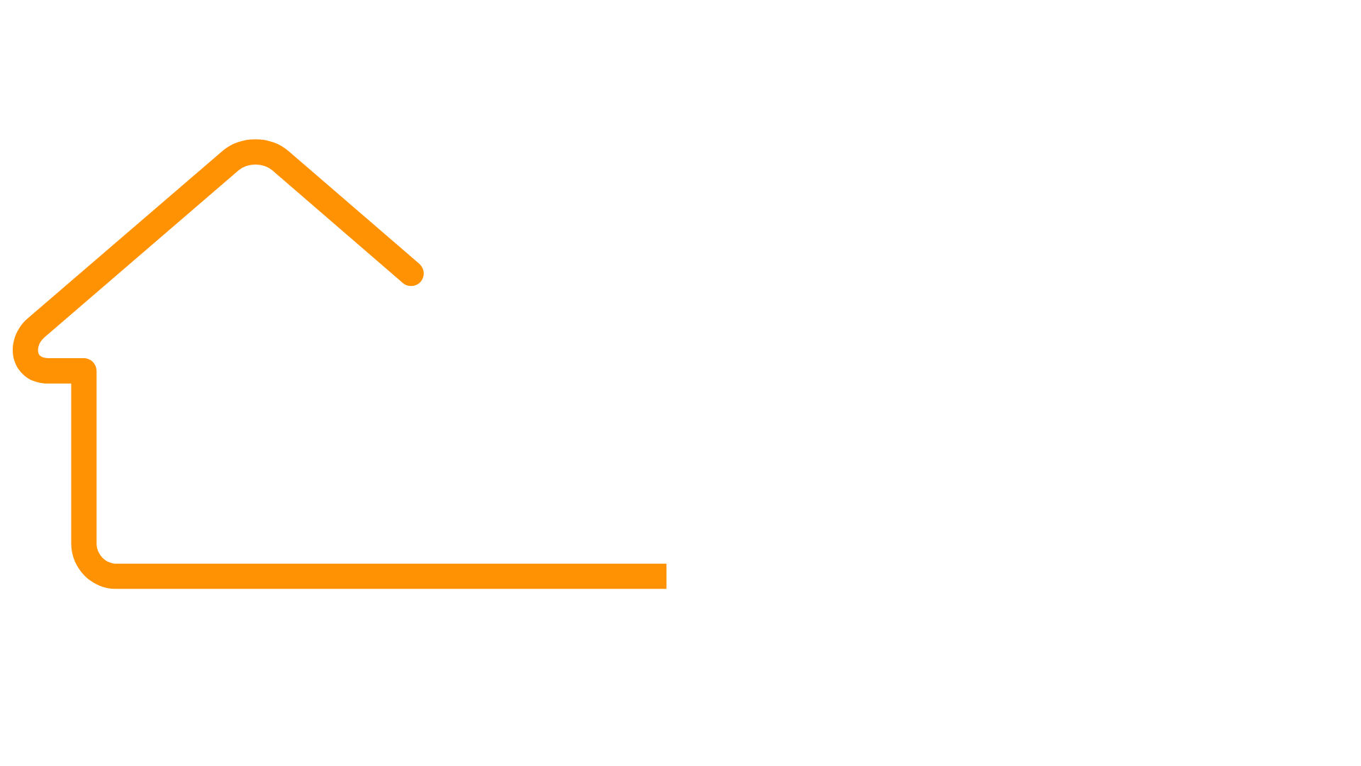 Free Home Value Now - Logo with orange outline of a house, the words "FREE HOME" in large white letters, and "VALUE NOW" in smaller white letters underneath.