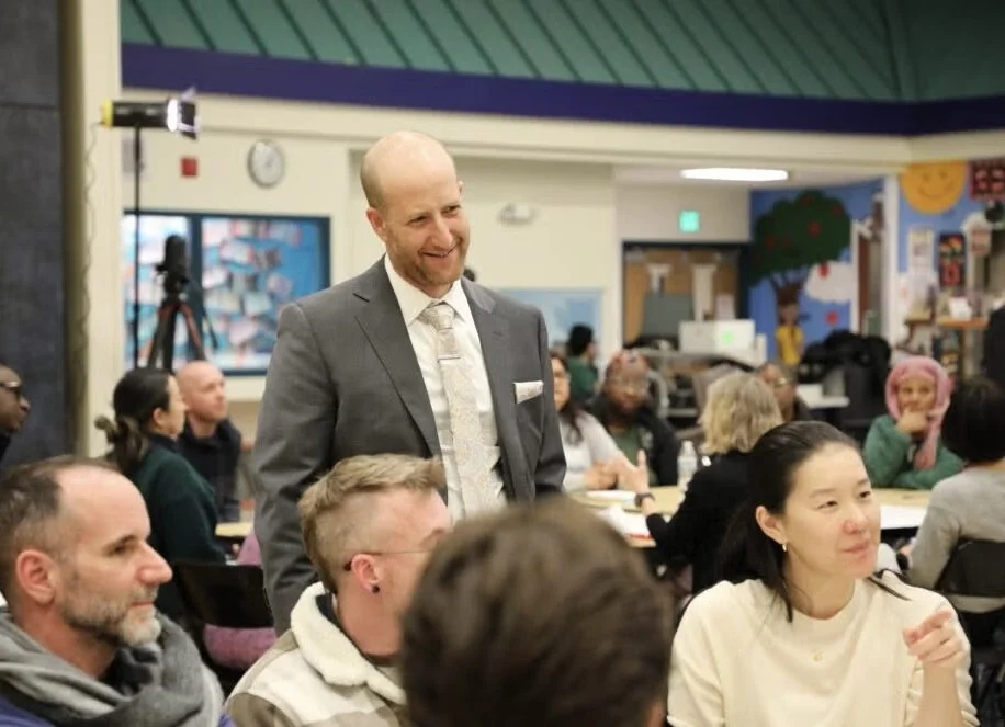 Superintendent Event at McClure