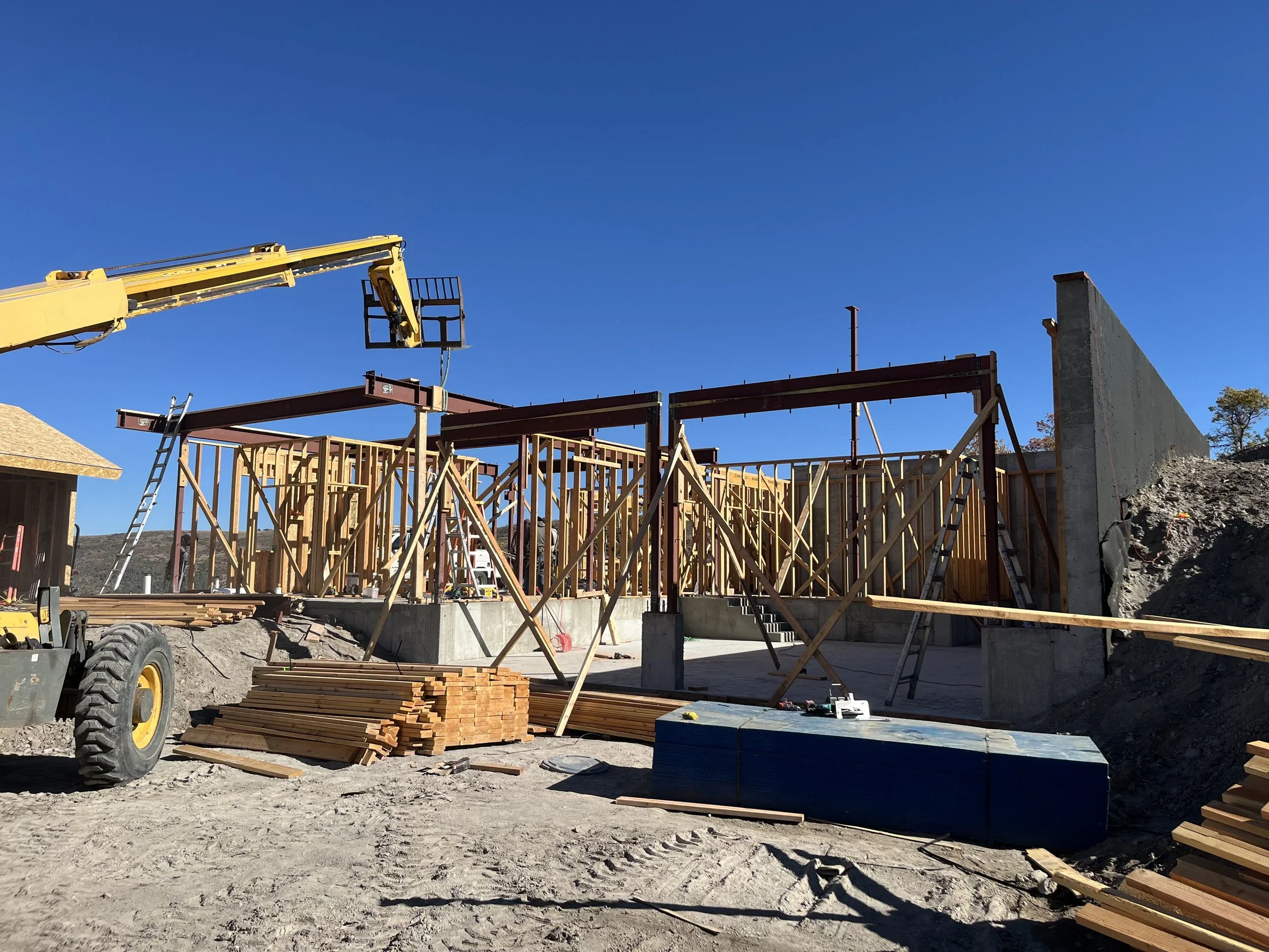 The bones of the build.