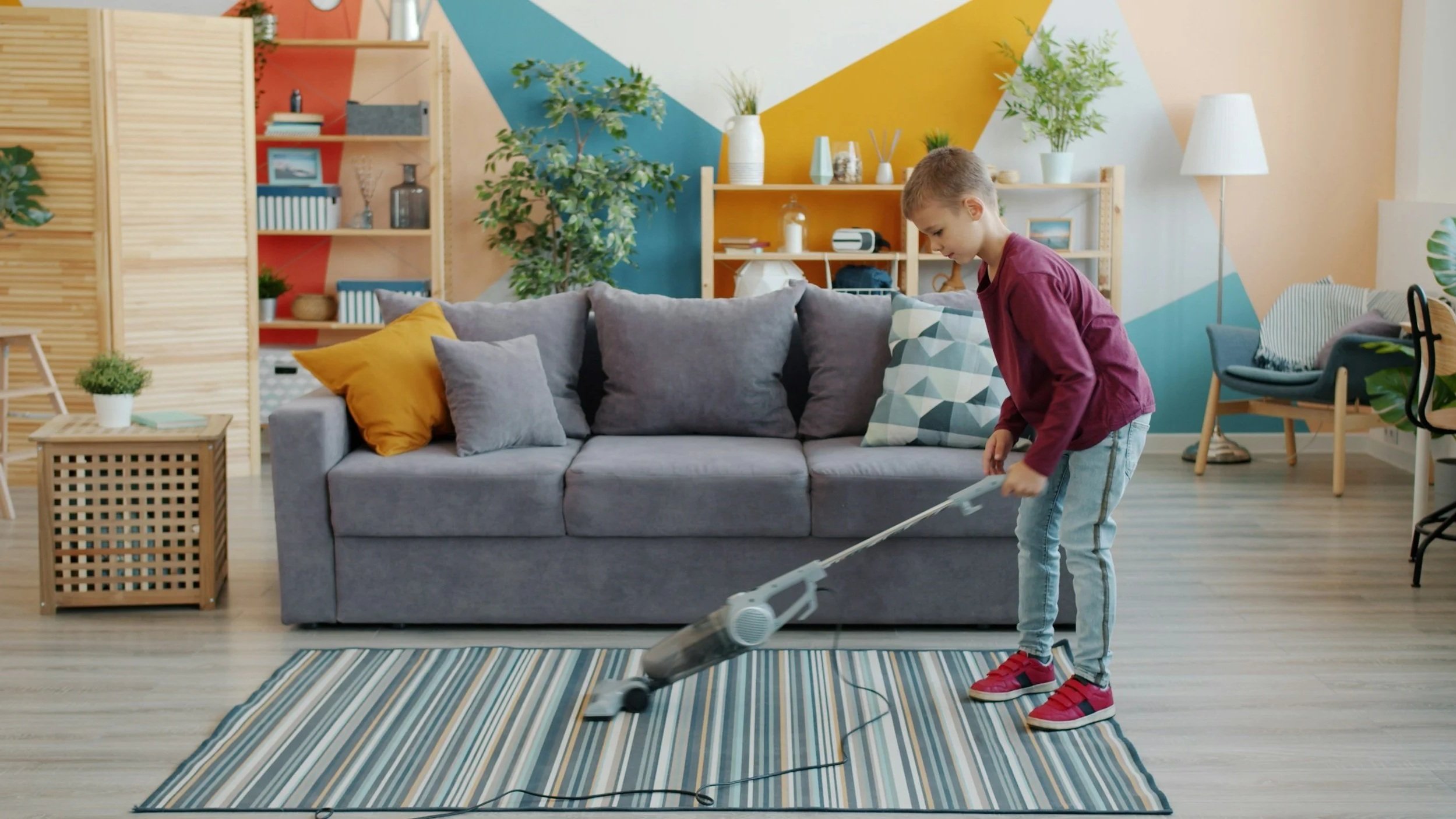 Inviting Kids Into Spring Cleaning