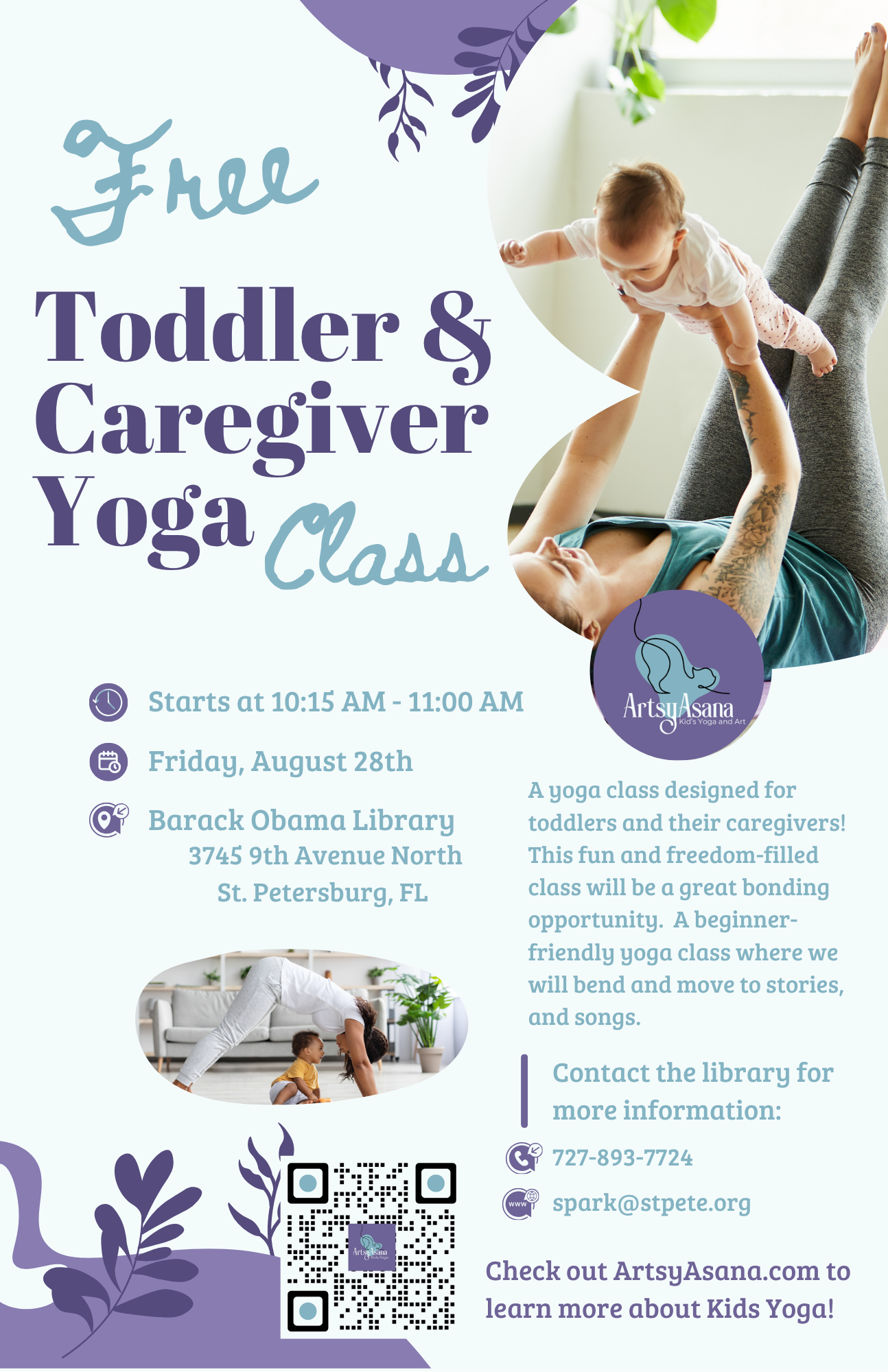 Toddler Yoga at the Library