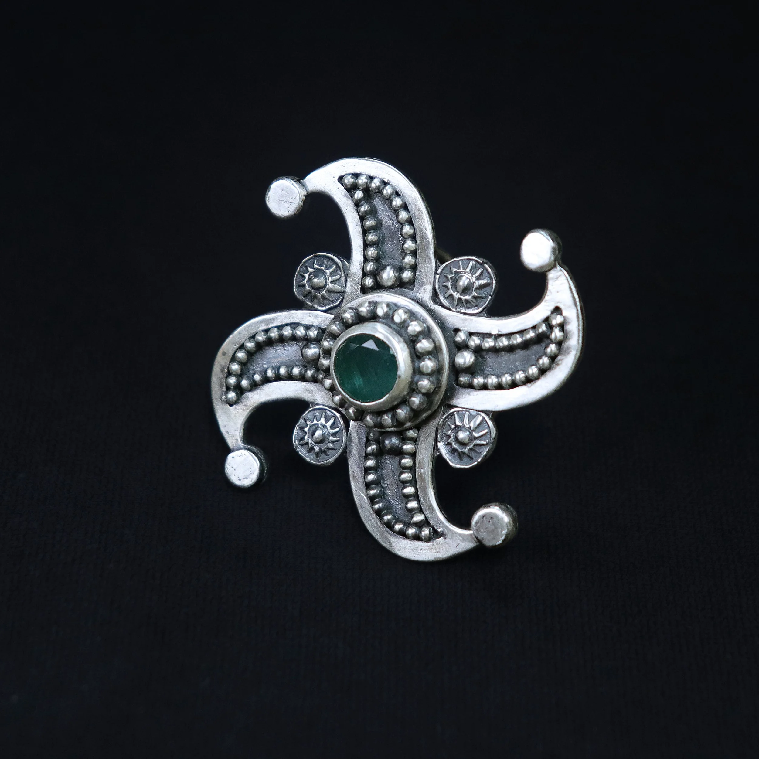 Spinning Ring Grandidierite-2.jpg