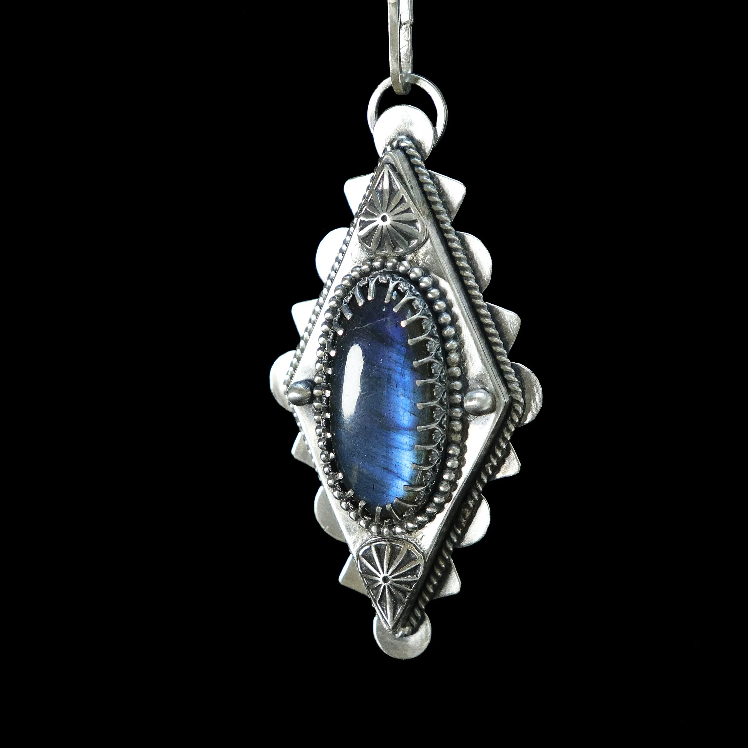Hollow Form Diamond Labradorite Pendant-2.jpg