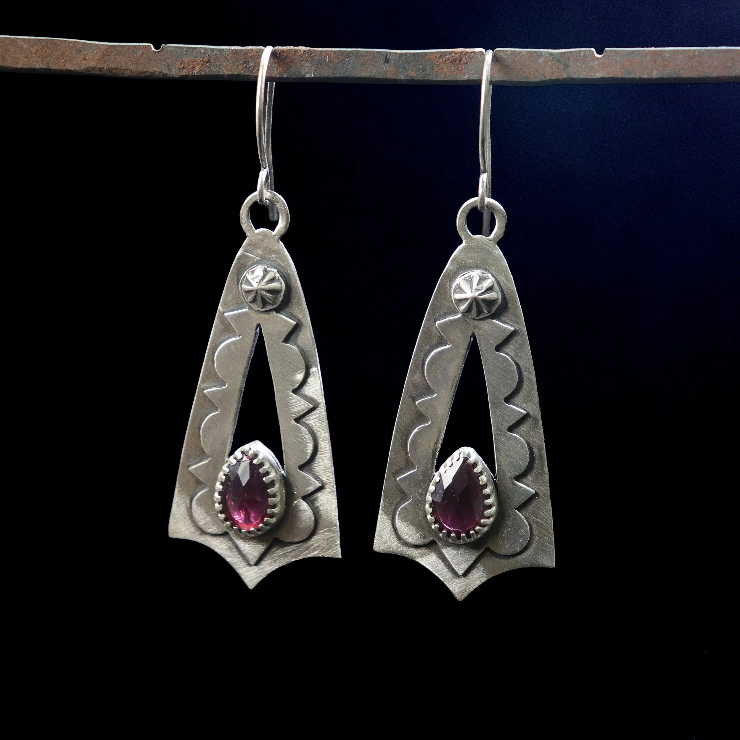 Marrakesh Earrings with Garnet-1.jpg
