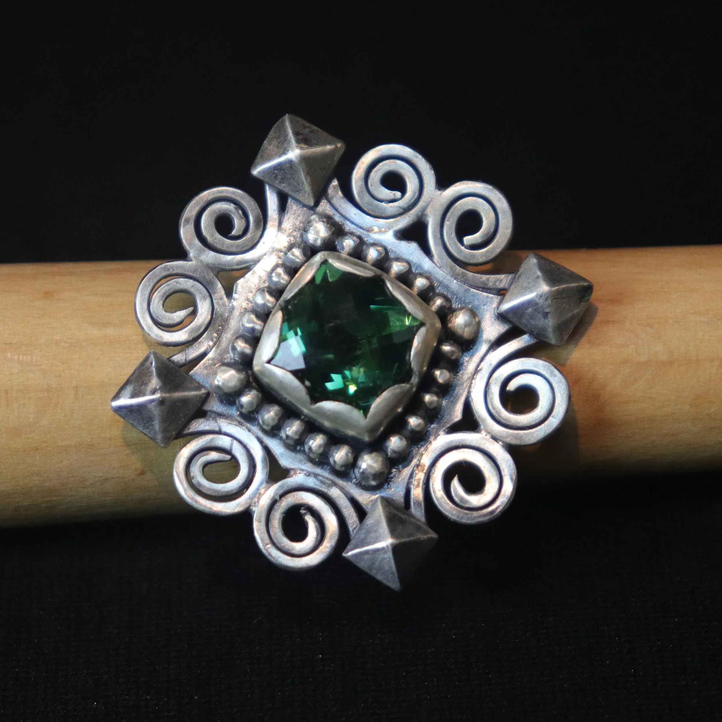 multi-spiral indicolite ring-2.jpg