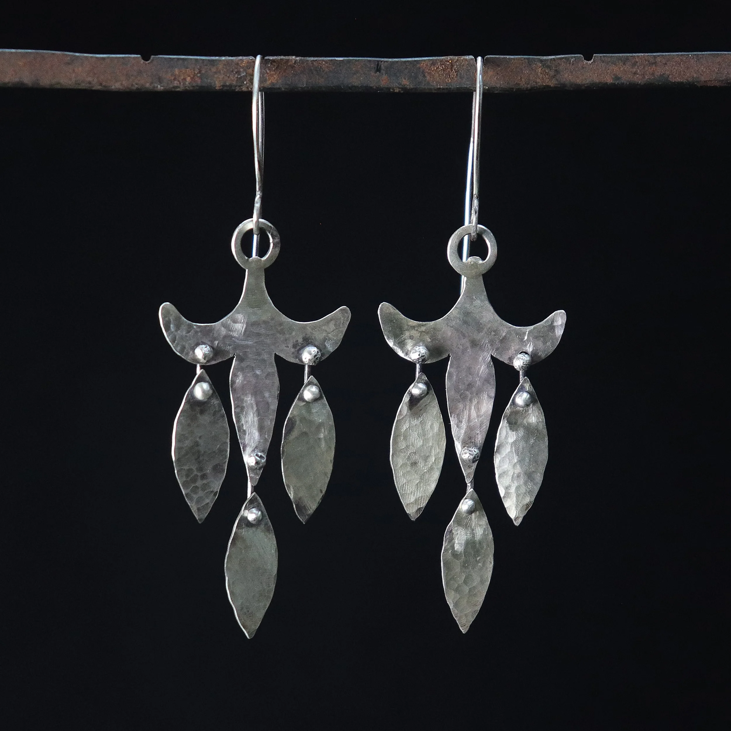 Fleur de Lis with Dangles Earrings-1.jpg