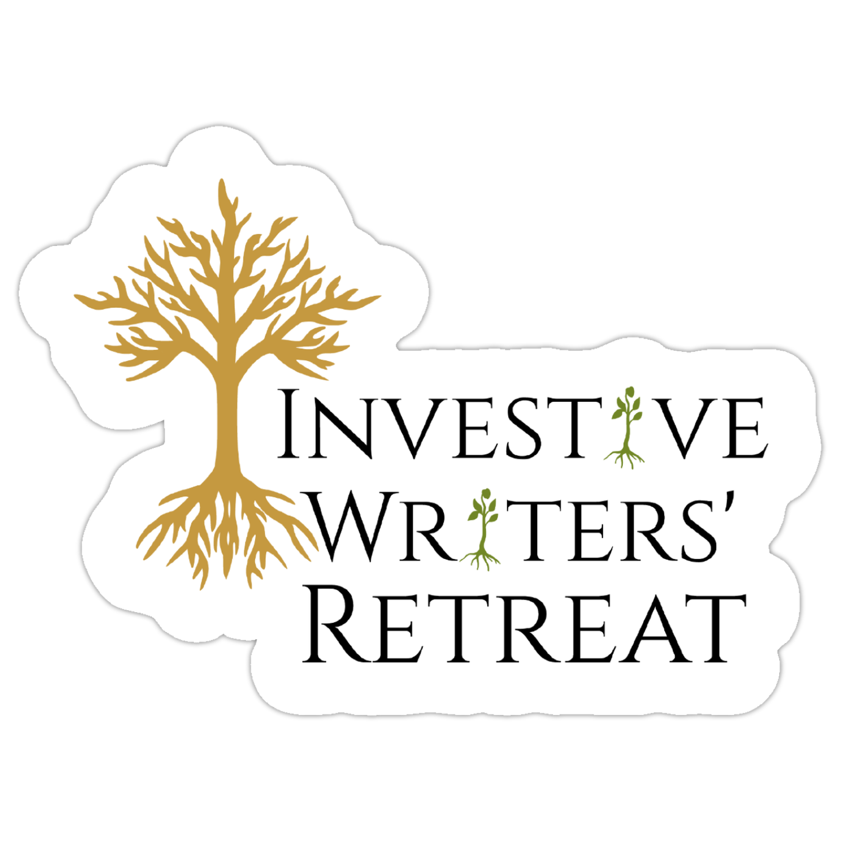 Investive Writers' Retreat Sticker