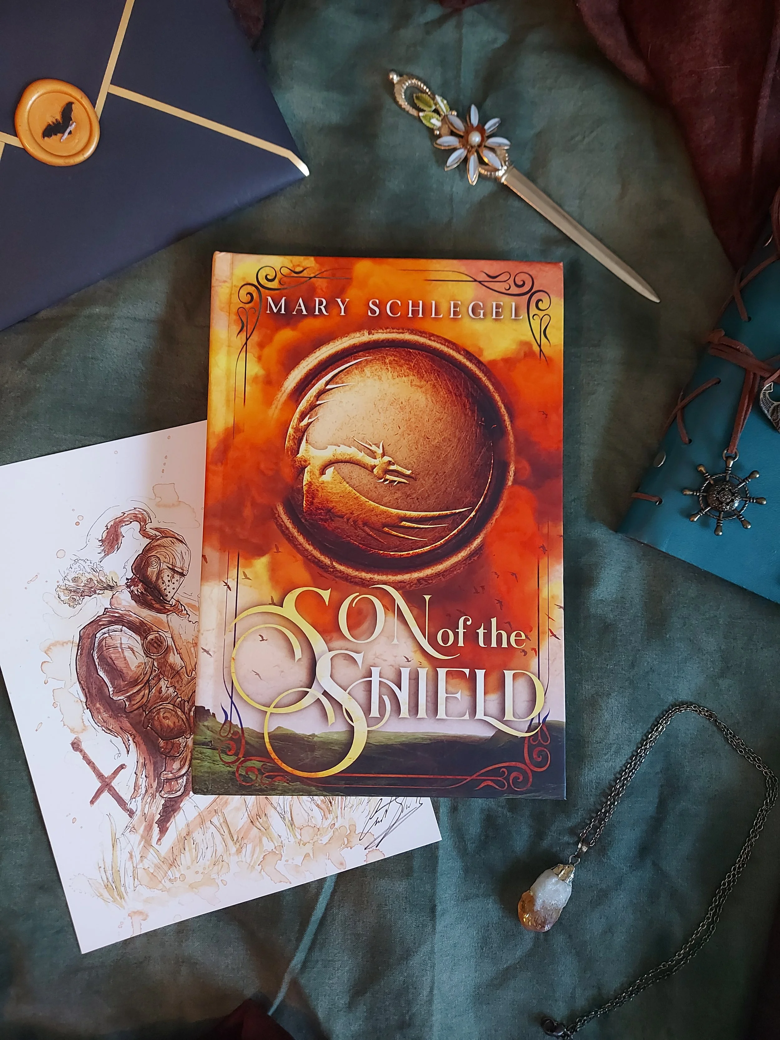 Son of the Shield by Mary Schlegel (signed)