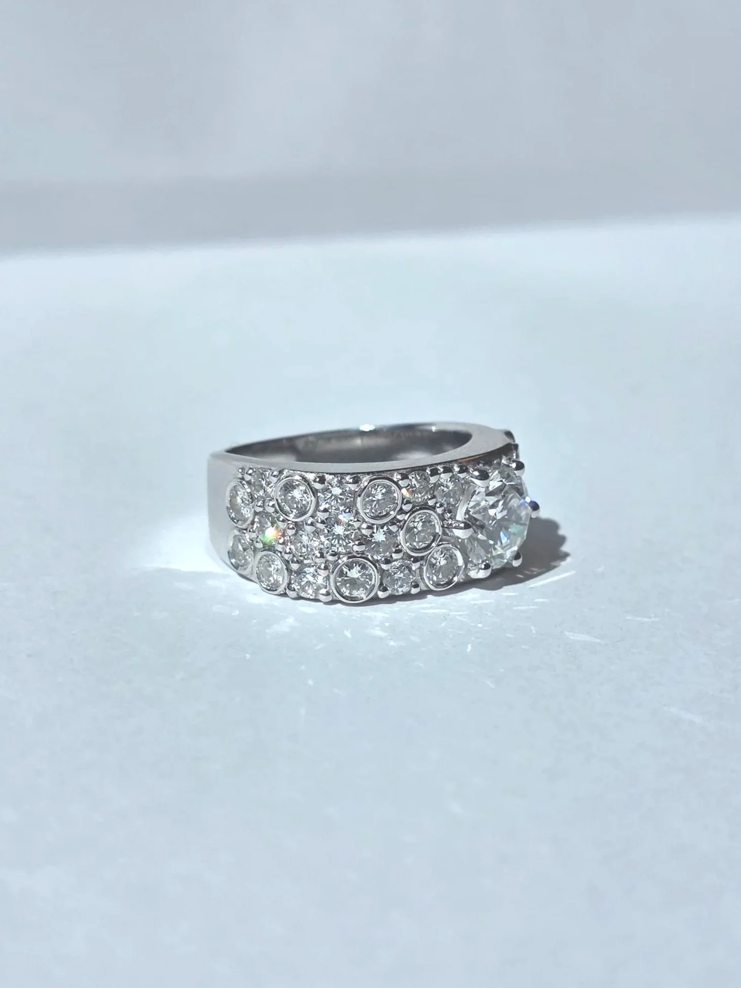 Wedding set redesign - finished ring