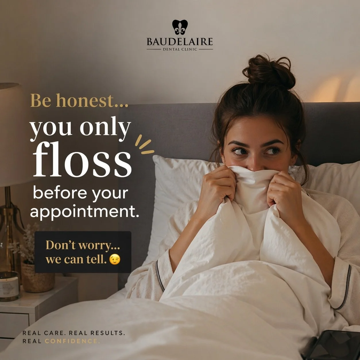 Suddenly everyone becomes a flossing expert 24h before their appointment 😄

We&rsquo;re not judging&hellip; just helping you do it right.

Be honest 👀&rdquo;

#LondonDentist #SmileCare #DentalHumor #Marylebone #invisalign