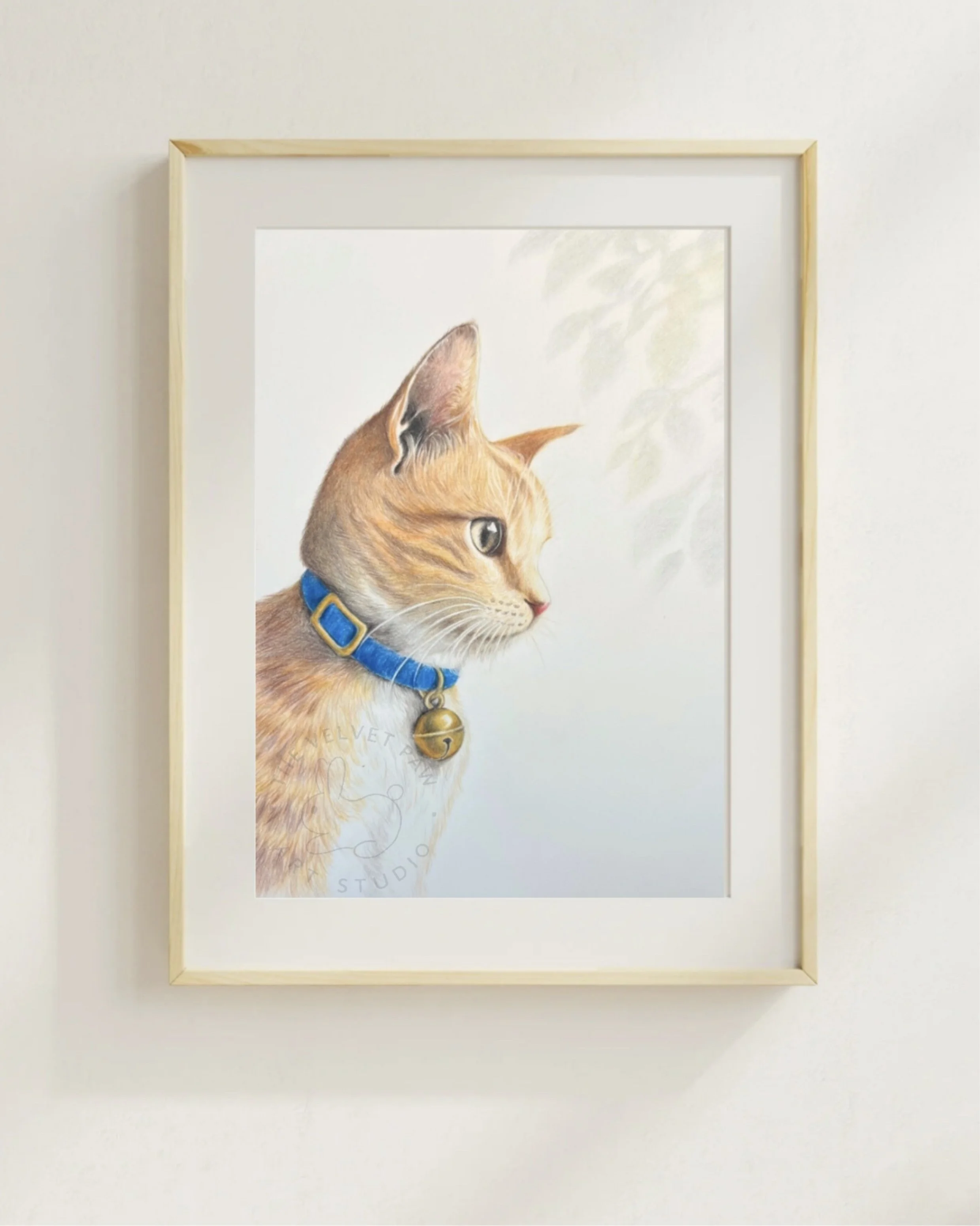 Lilo · Orange Tabby Cat - Hand-signed Fine Art Print