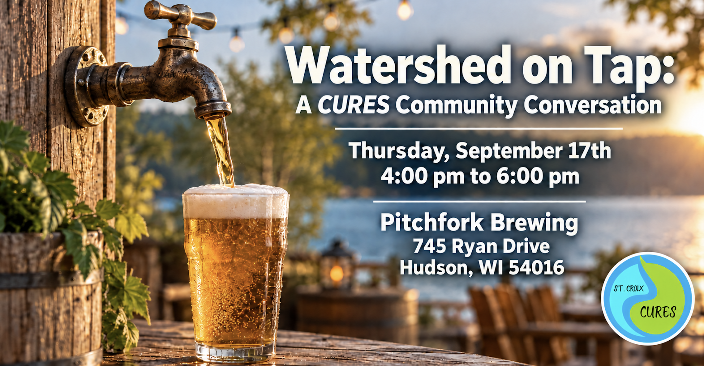 Watershed on Tap:  A CURES Community Conversation