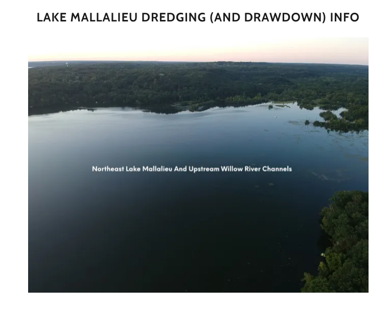 What's happening with Lake Mallalieu?
