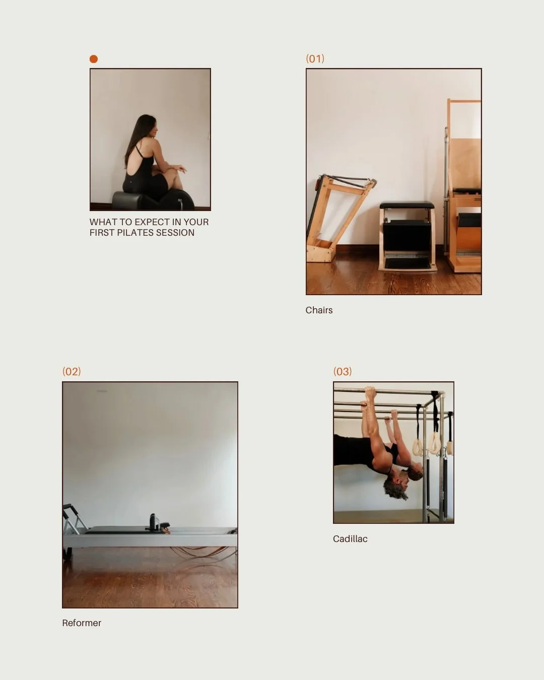 What to expect in your first Pilates session at our studio.