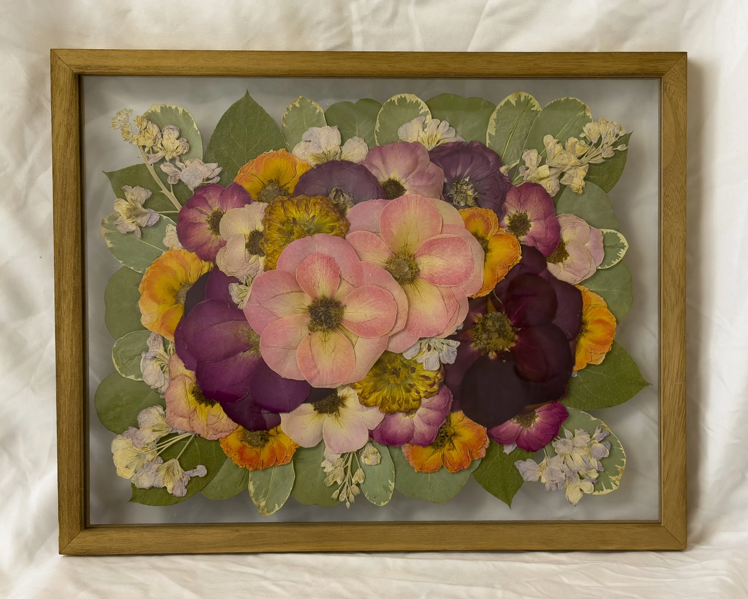 Pressed flower frame