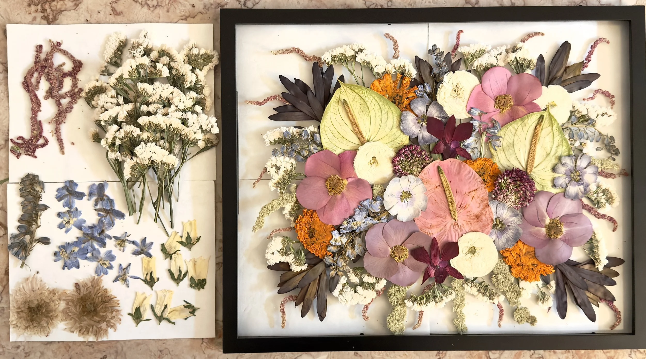 Custom flower preservation