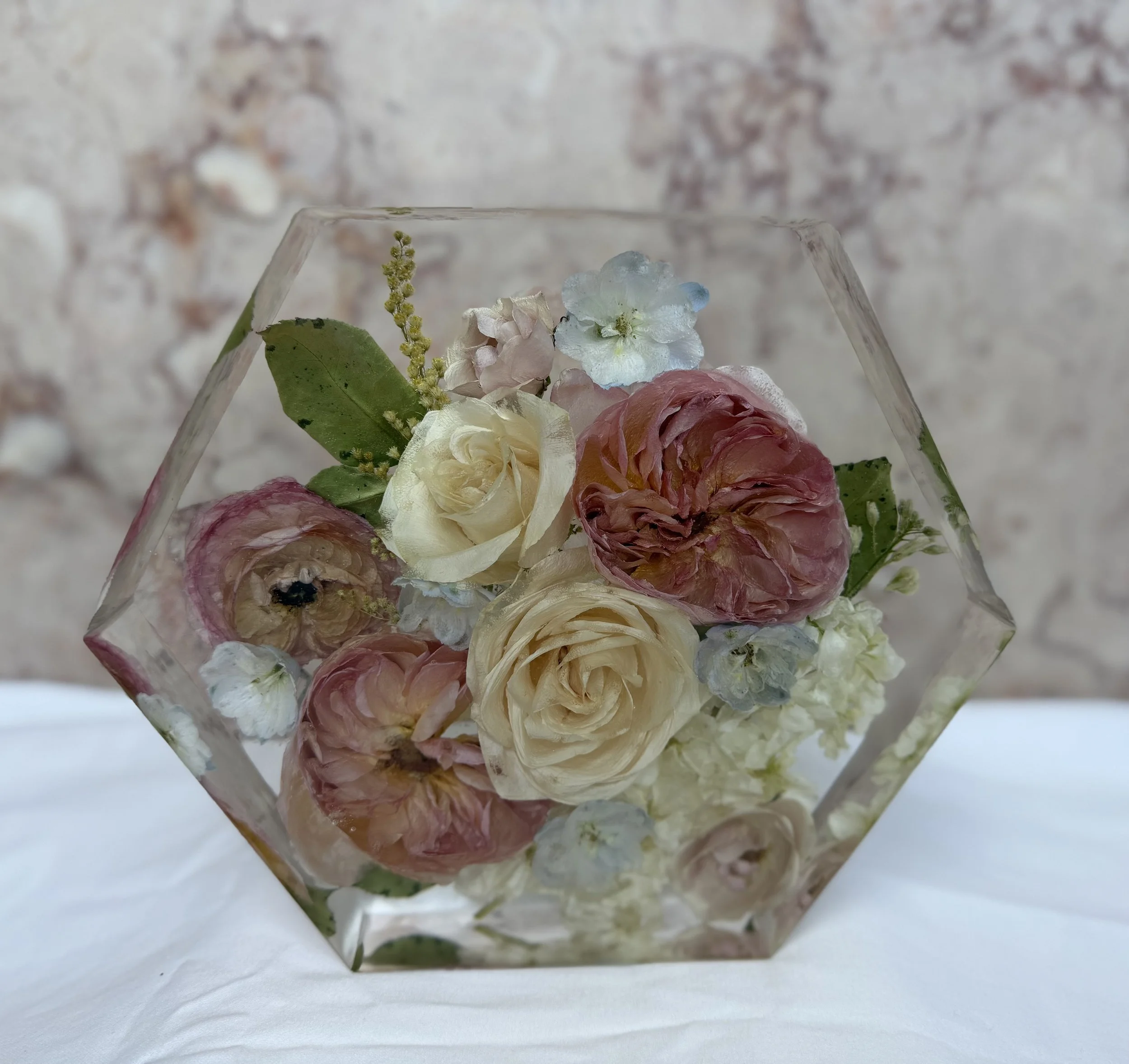 Custom Resin Designs - Bouquet Preservation