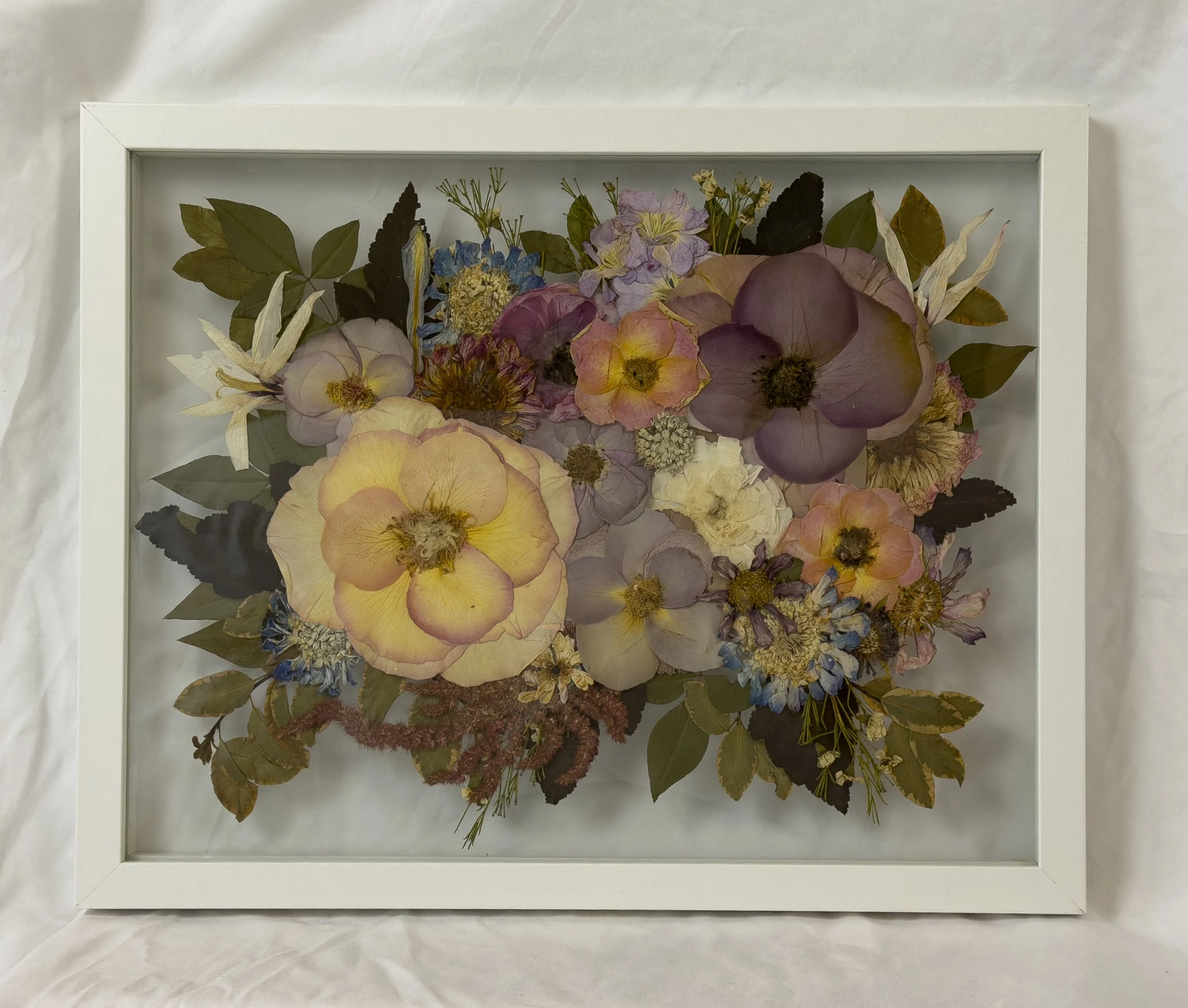 Pressed flower frame
