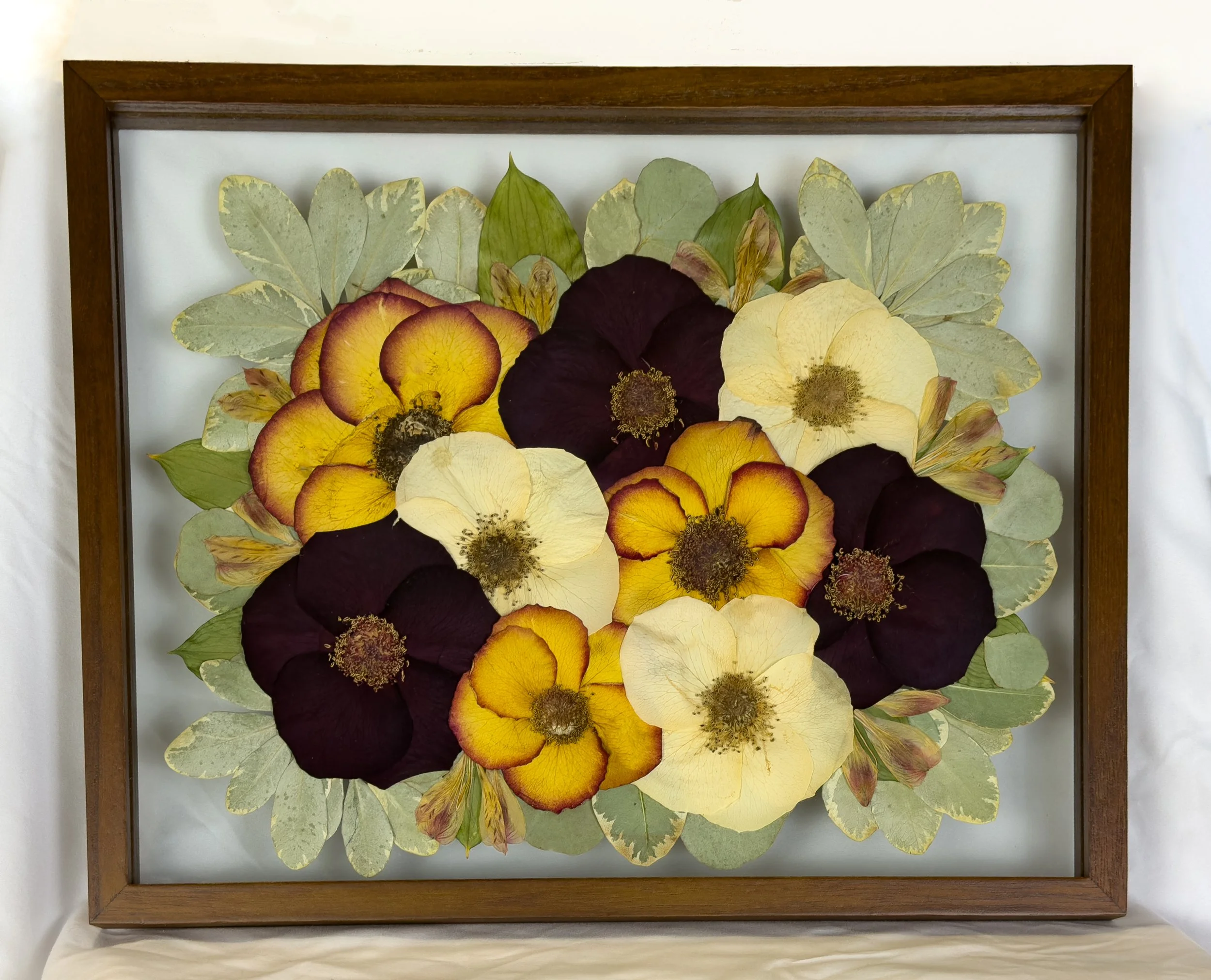 Pressed flower frame