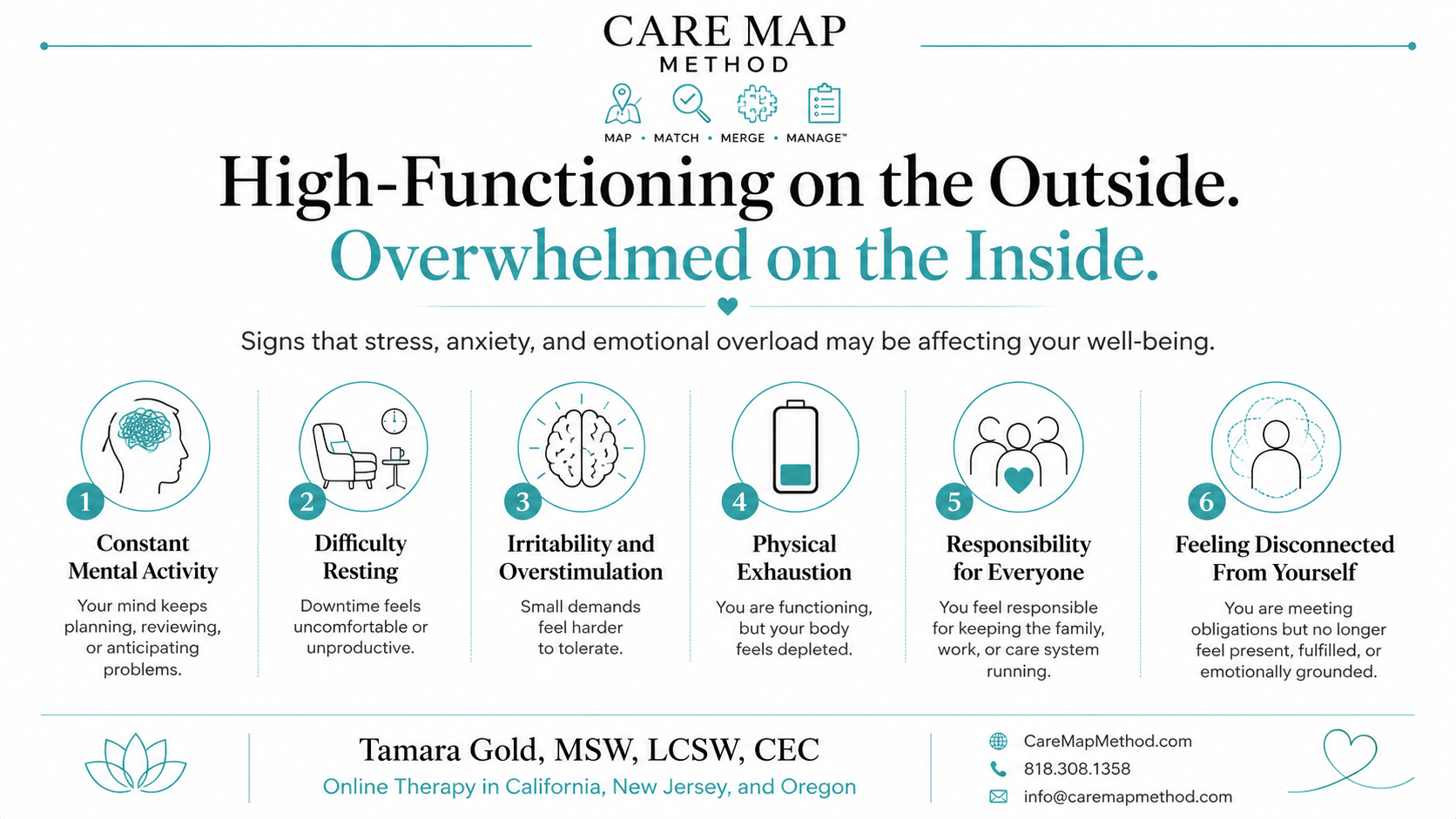 Why High-Functioning Adults Still Feel Anxious, Exhausted, and Overwhelmed