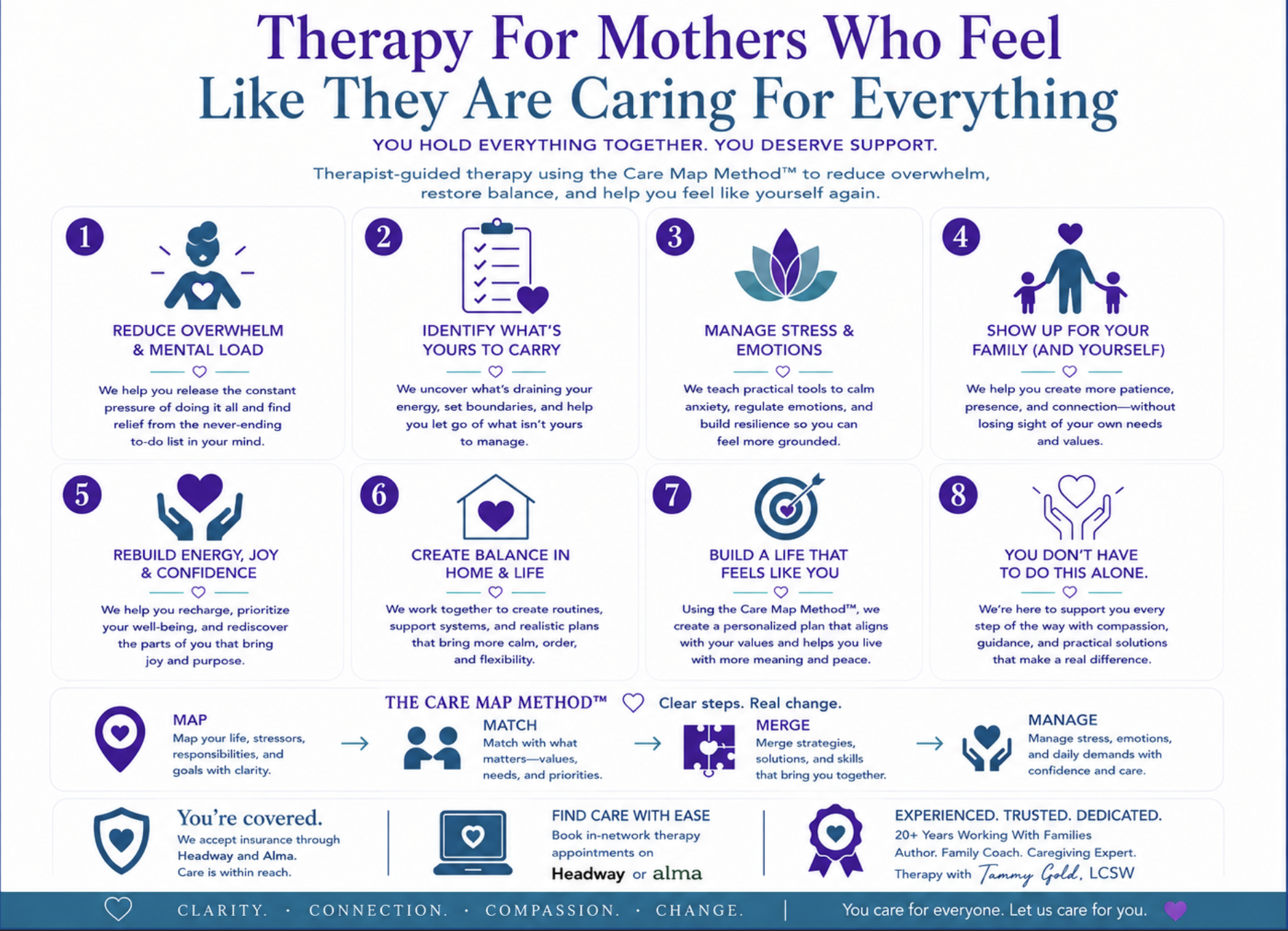 Therapy for Mothers Who Feel Like They Are Carrying Everything