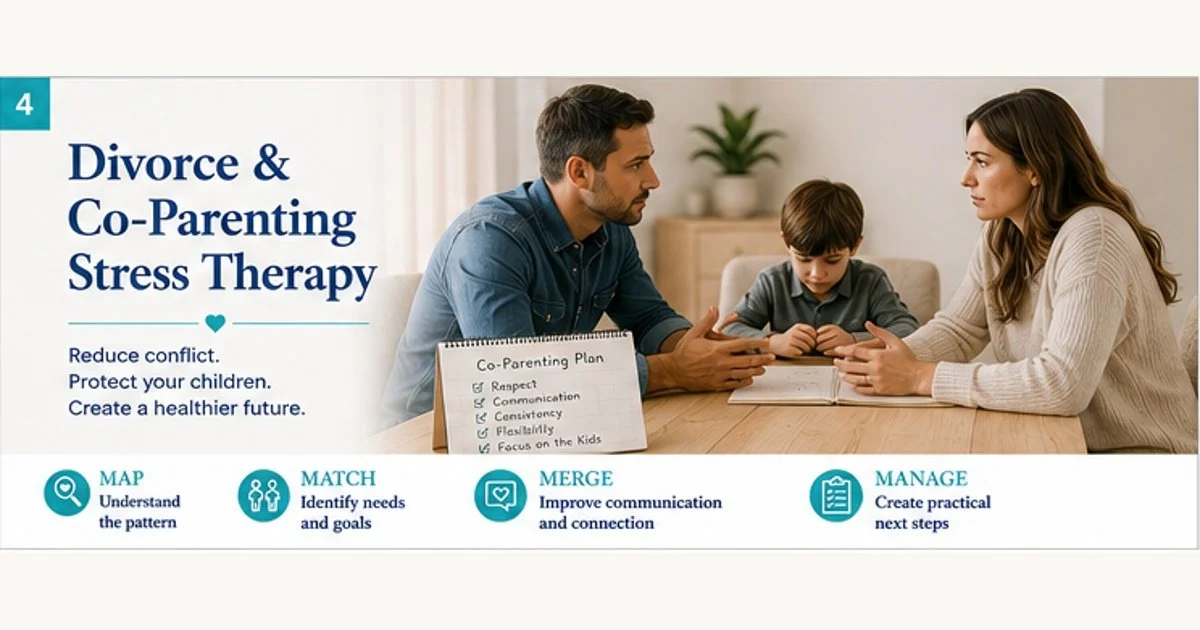 Divorce &amp; Co-Parenting Stress Therapy