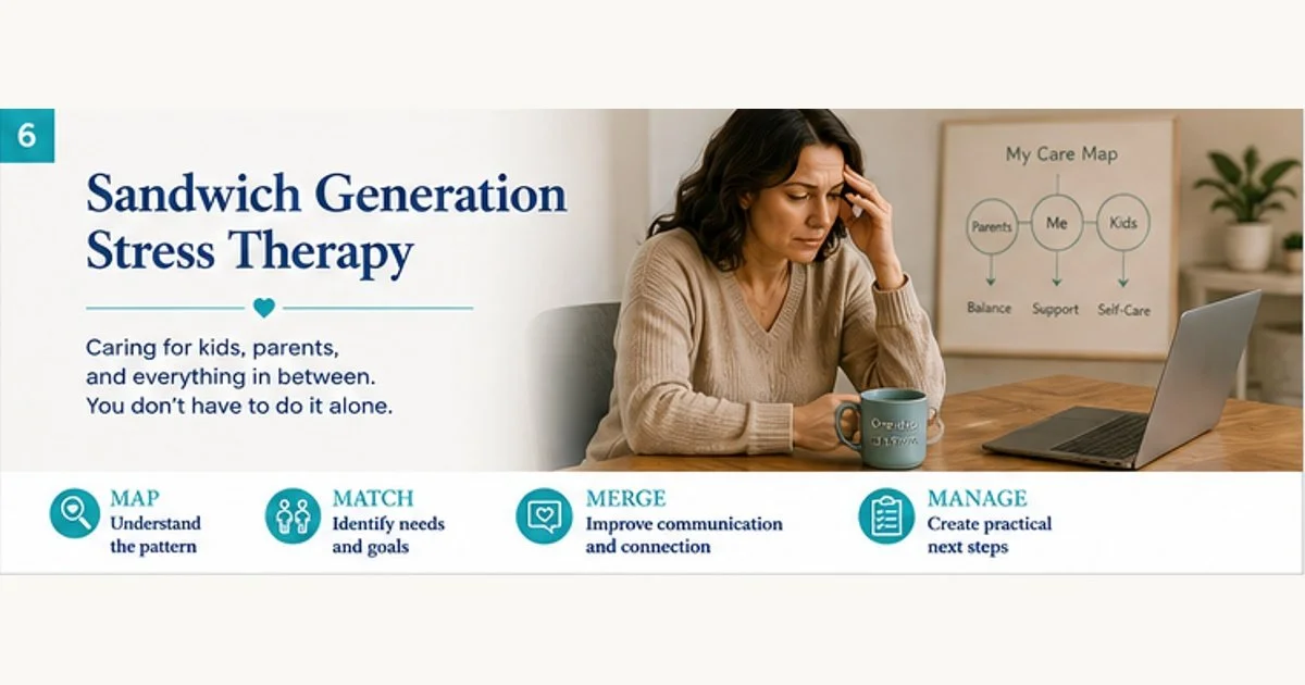 Sandwich Generation Stress Therapy