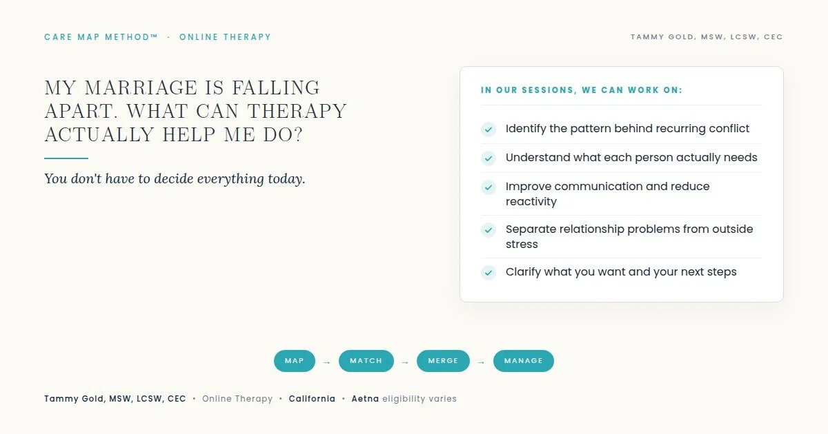 My Marriage Is Falling Apart, but I Don't Want a Divorce