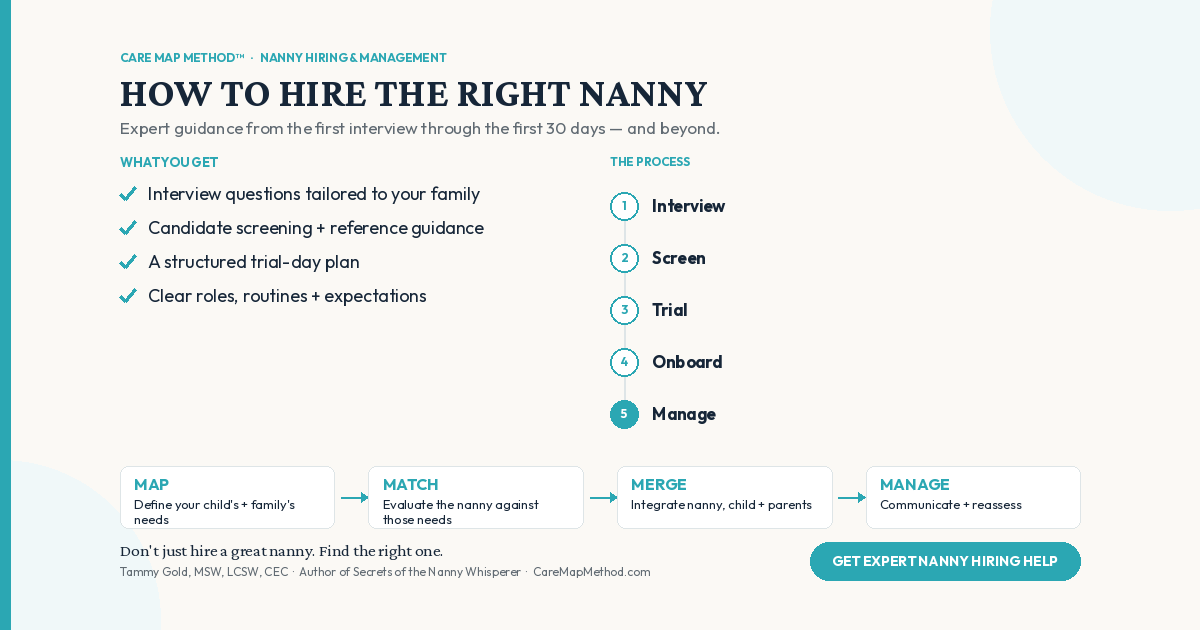 How to Hire the Right Nanny: Interview, Screen, Trial, Onboard &amp; Manage