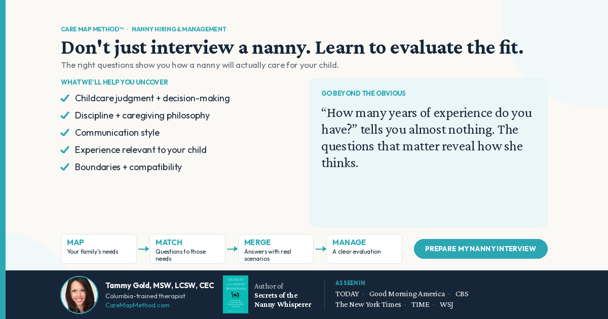 Nanny Interview Questions: What Parents Should Really Ask