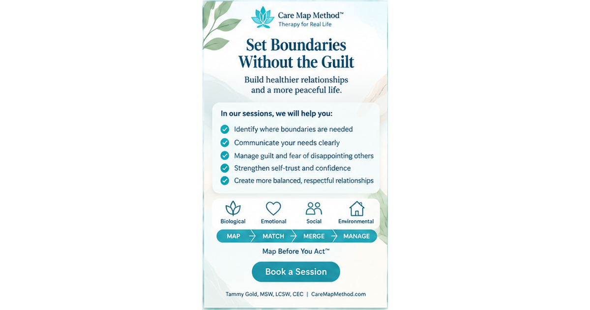 Horizon Blue Cross Blue Shield of New Jersey online therapy in New Jersey with Tammy Gold, LCSW for family boundaries & guilt.