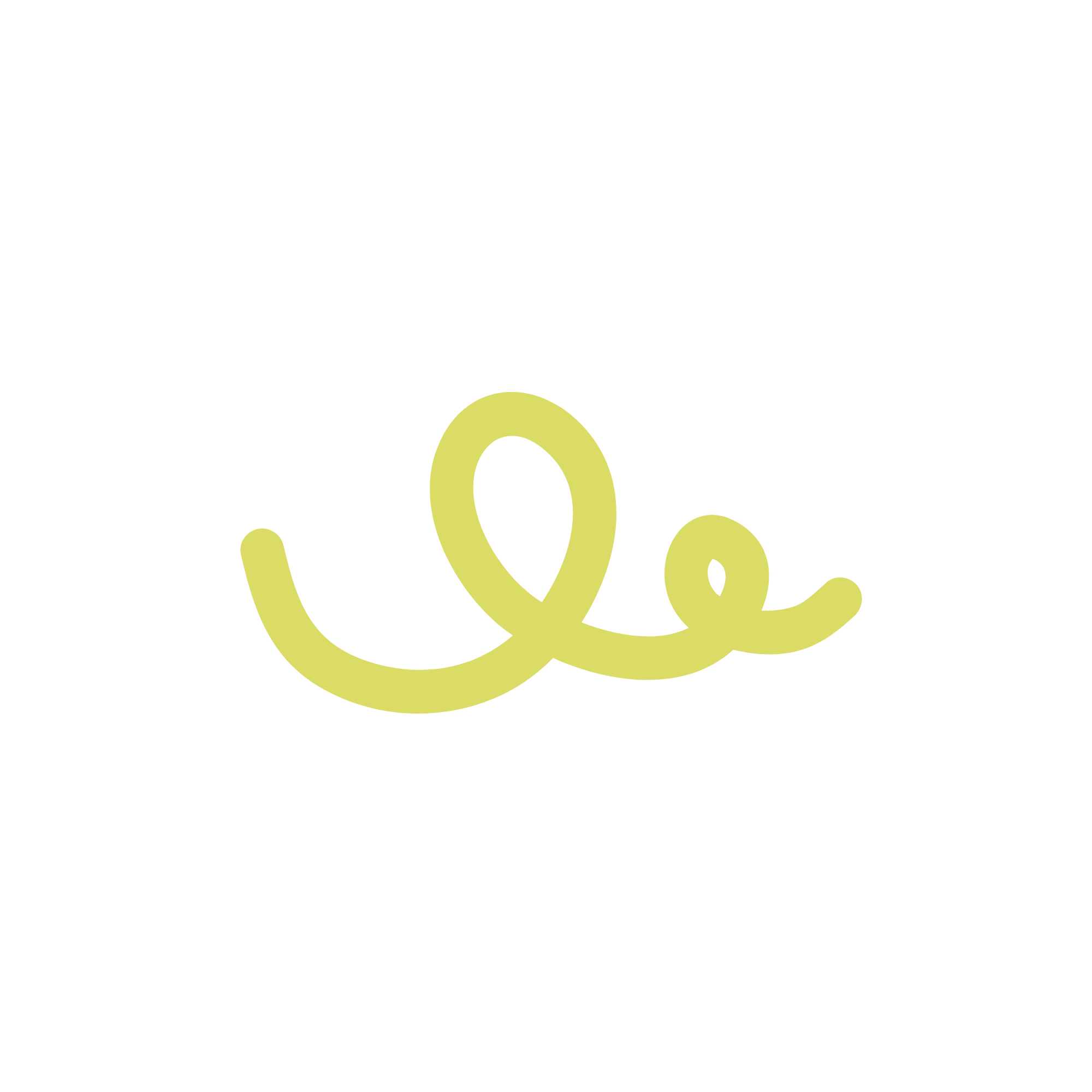 The word "Love" written in cursive on a black background with yellowish-green dots around it.