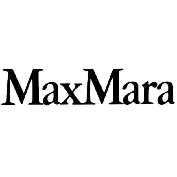Max Mara logo in black text on a white background.