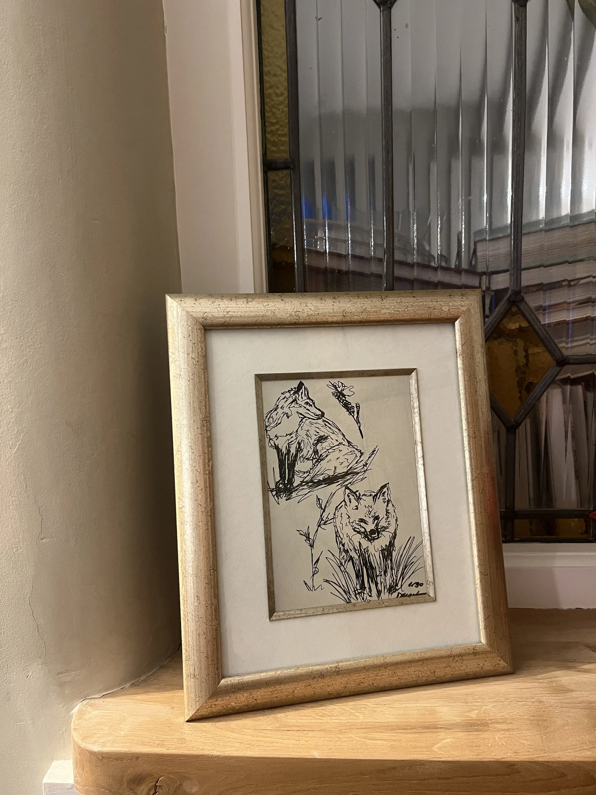 'Foxes' A5 Print