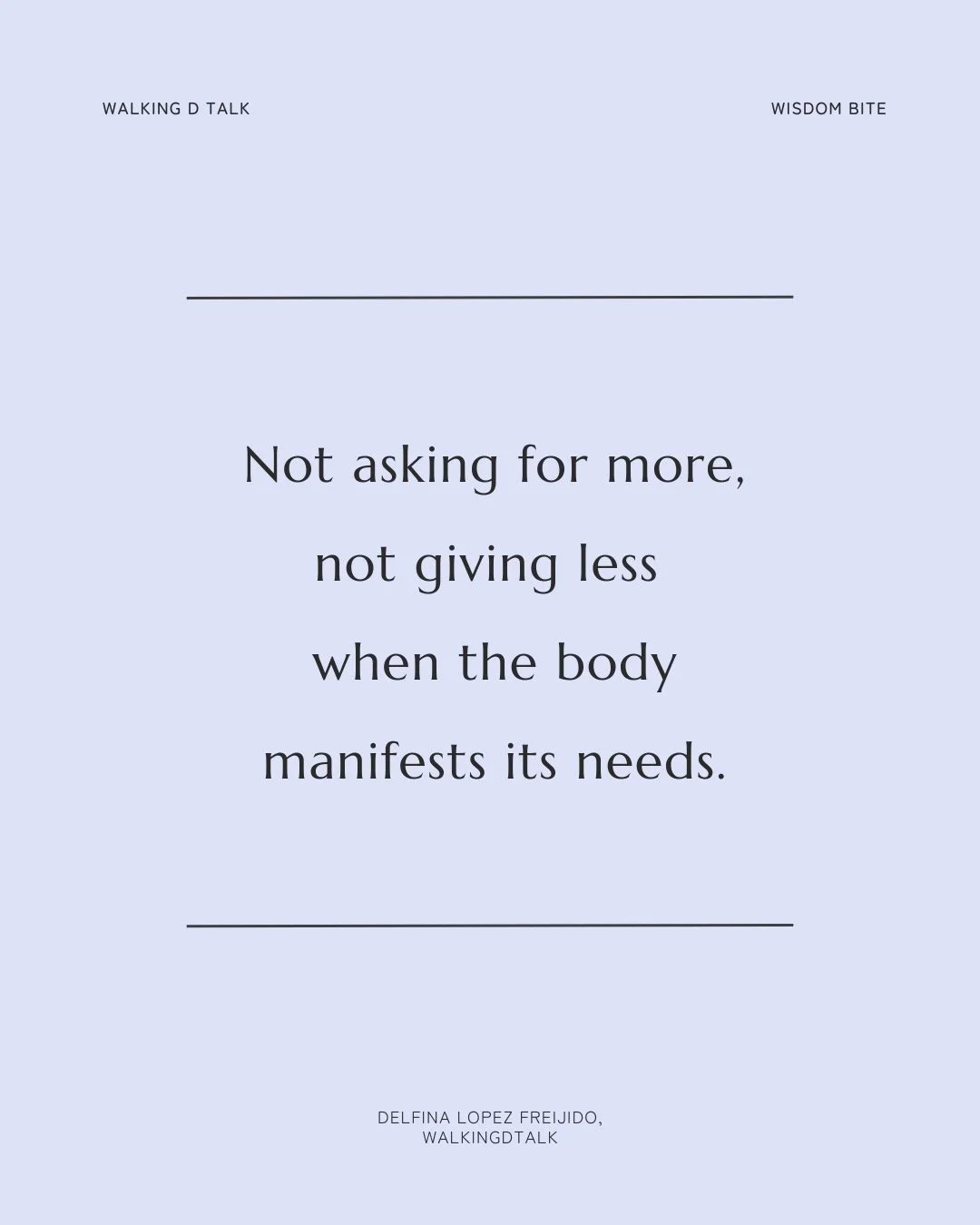 Healing isn&rsquo;t just about what you eat or how you move&mdash;it&rsquo;s about how you listen. It&rsquo;s about responding to your body with compassion: not asking for more, not giving less when it manifests its needs.

Your body&rsquo;s signals 
