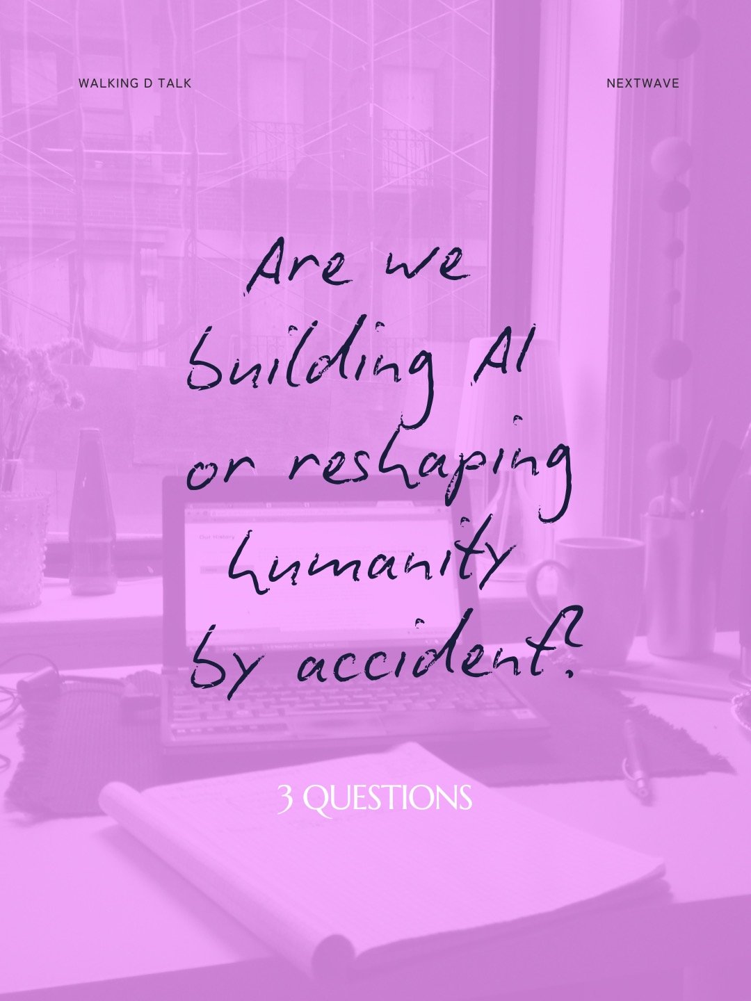 I&rsquo;ve been sitting with a question lately: How do we build a future we actually want in a world where AI is already shaping the present?

This post marks the start of a new conversation here. Not about hype or fear. But about clarity, responsibi