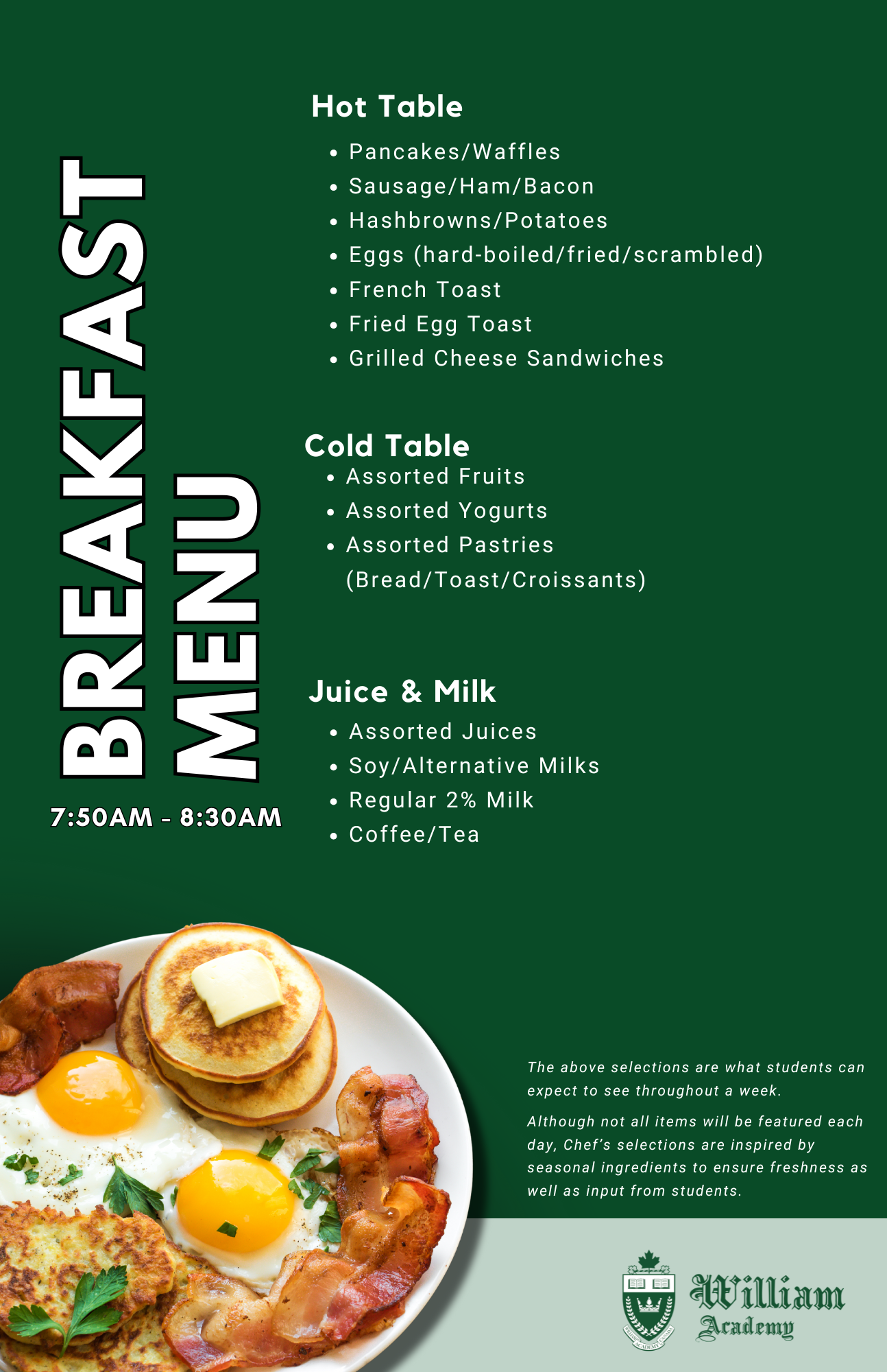 William Academy Breakfast Menu.png