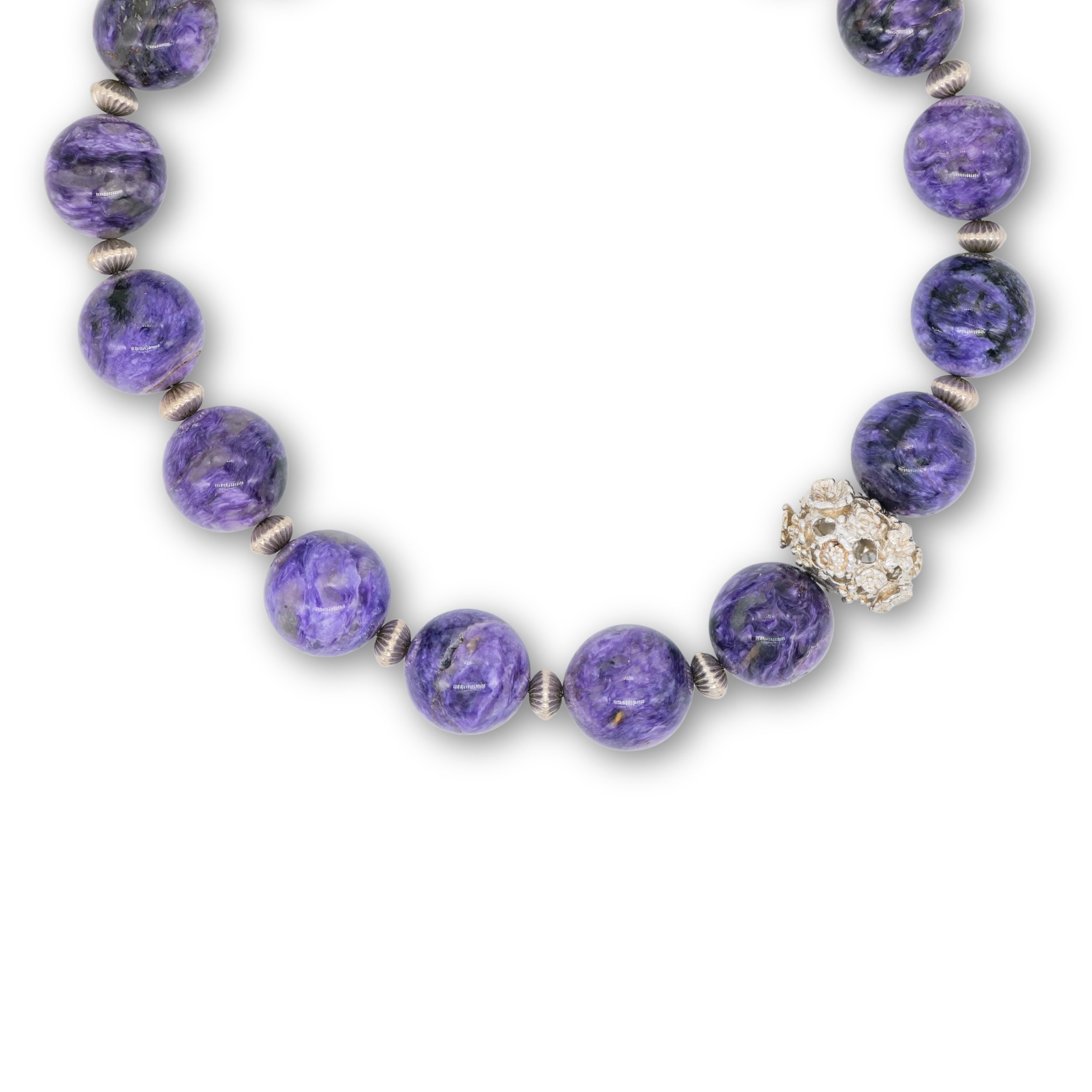 Stunning Charoite Choker