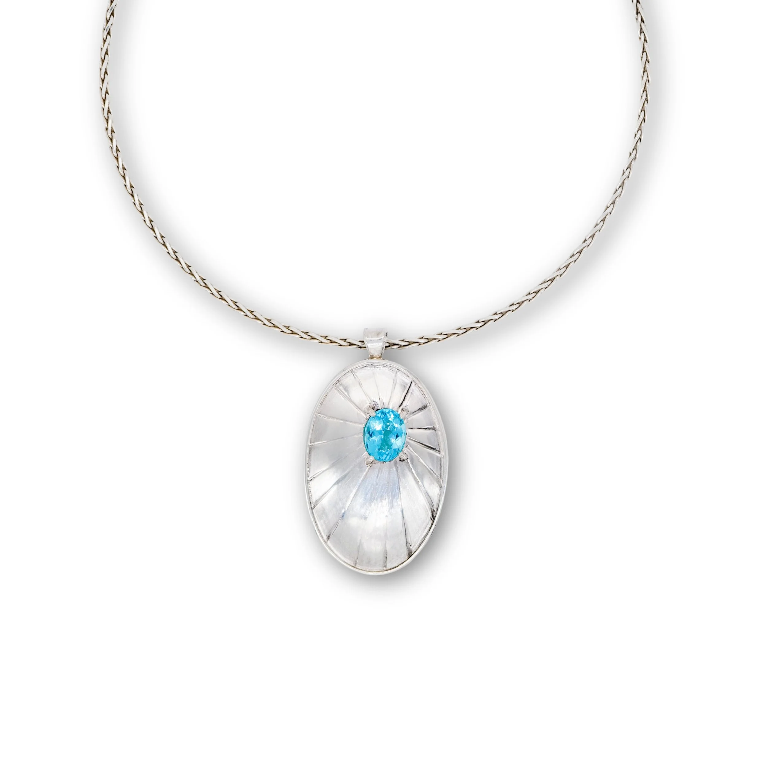 Apatite Domed Pendant