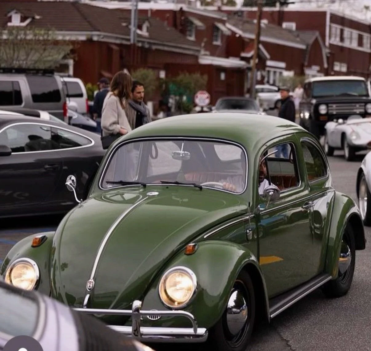 The 1961 Beetle was a ride of a full restoration. 🏁
We did a body off restoration. 🚗
✅ Upgraded engine
✅ Doubled horsepower
✅ Upgraded breaks
✅ Added Italian leather seats 
✅ Upgraded all gages
✅ Trim upgrade
✅ Wheels were upgraded to grey chrome
✅