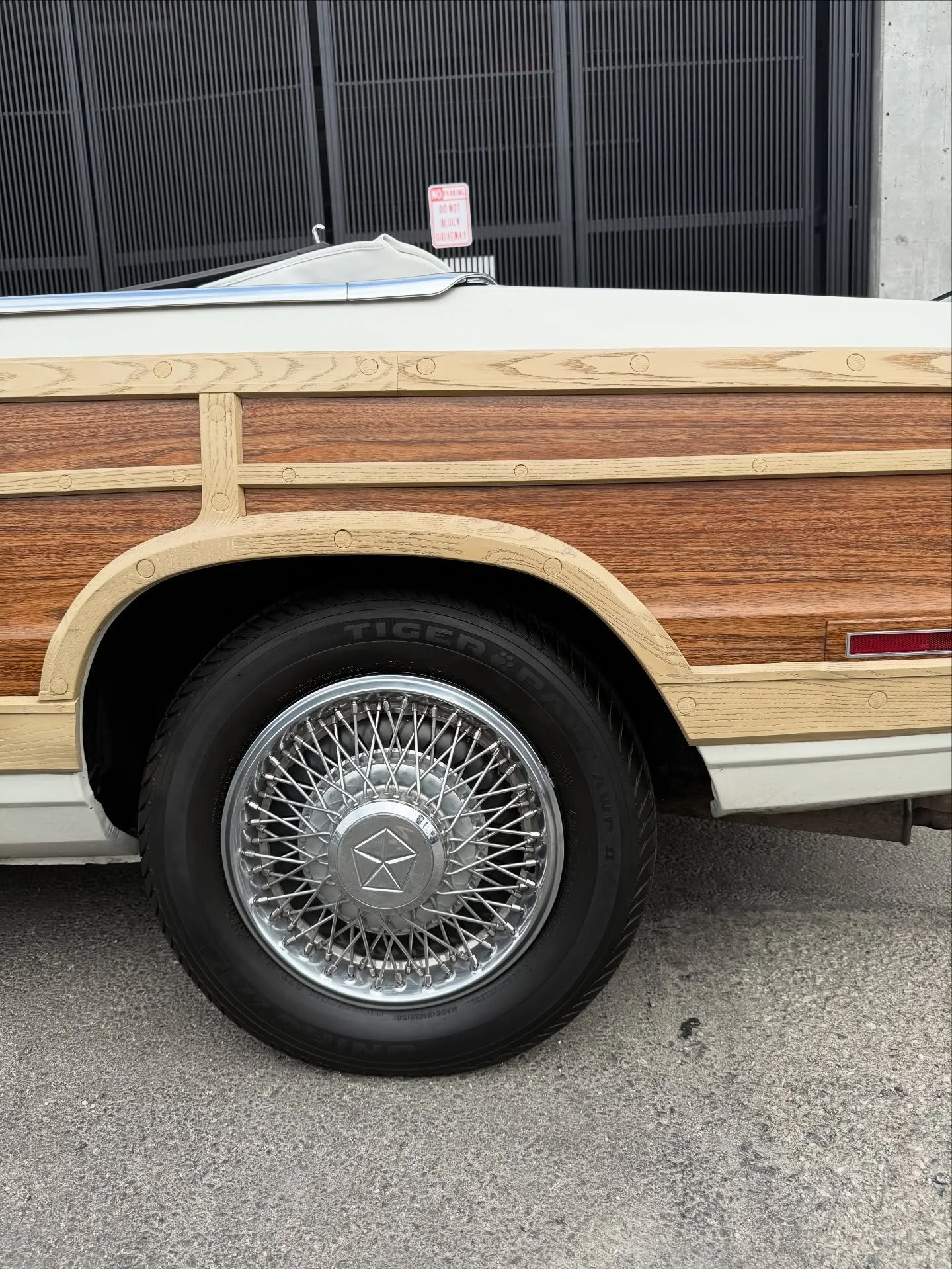 Leather, wood, &amp; wire wheels