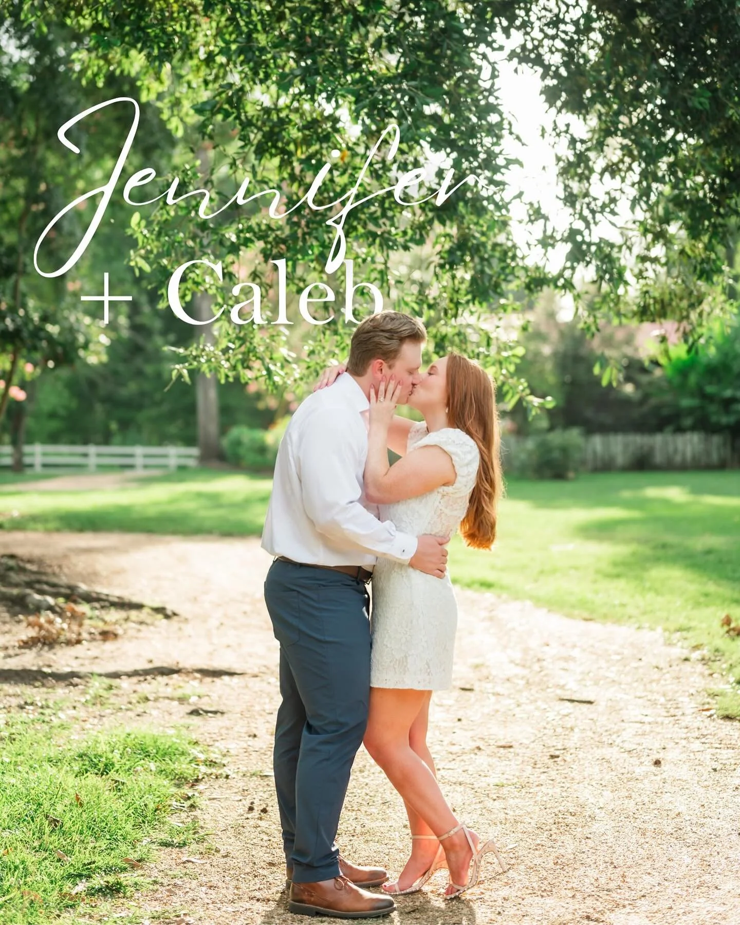 Client feature: J + C at The Myrtle&rsquo;s in St. Francisville! 

This was such an unexpectedly beautiful day after running from storms and needing to changing locations - twice! But the final product - the perfect romantic and crisp engagement port