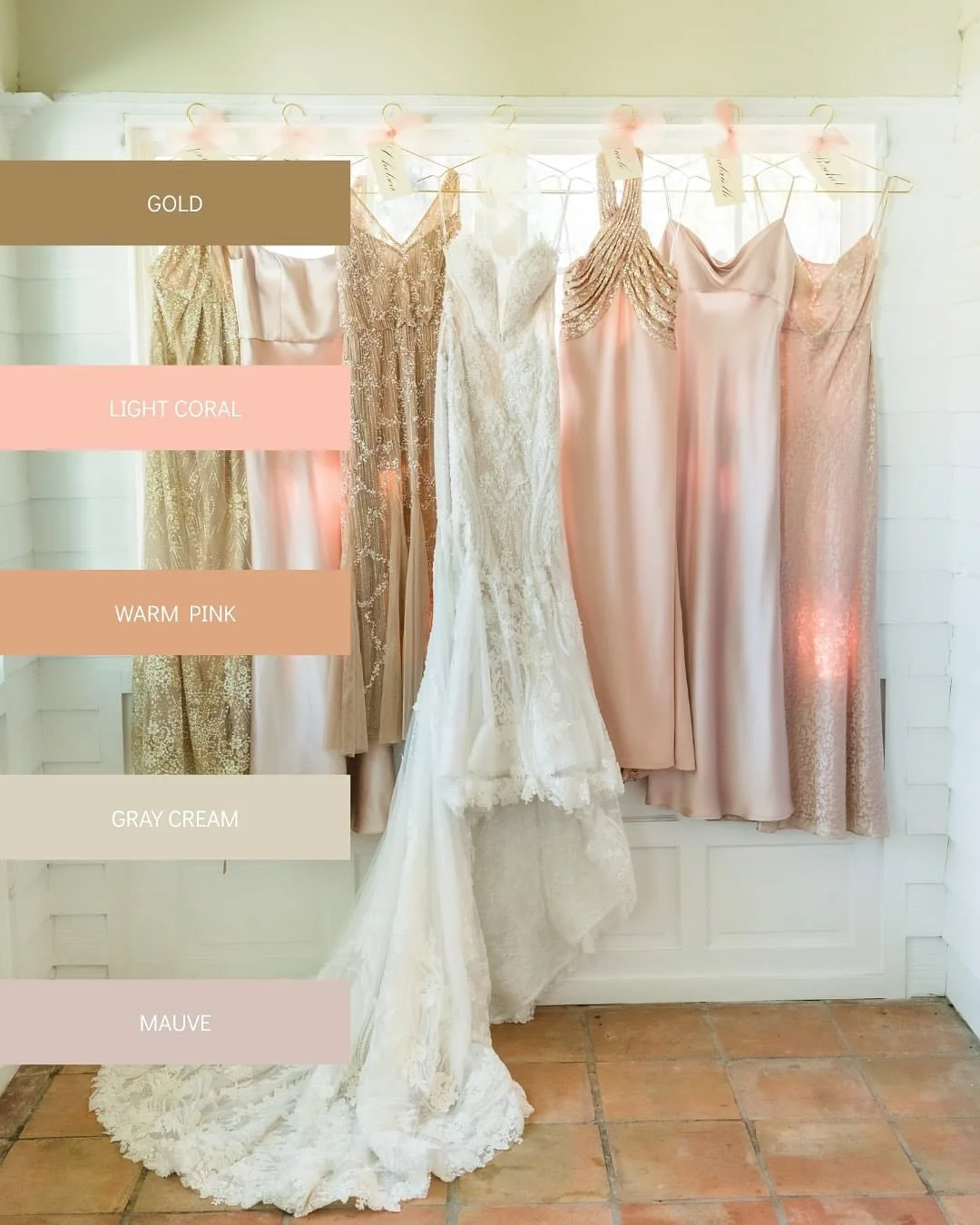 A little bit of color palette inspiration for your wedding day! I absolutely love pink and gold together, plus bringing in different textures takes it to a whole new level! 

Paris and girls were like sunshine! 

#BreAnneFryePhotography #TimelessWedd