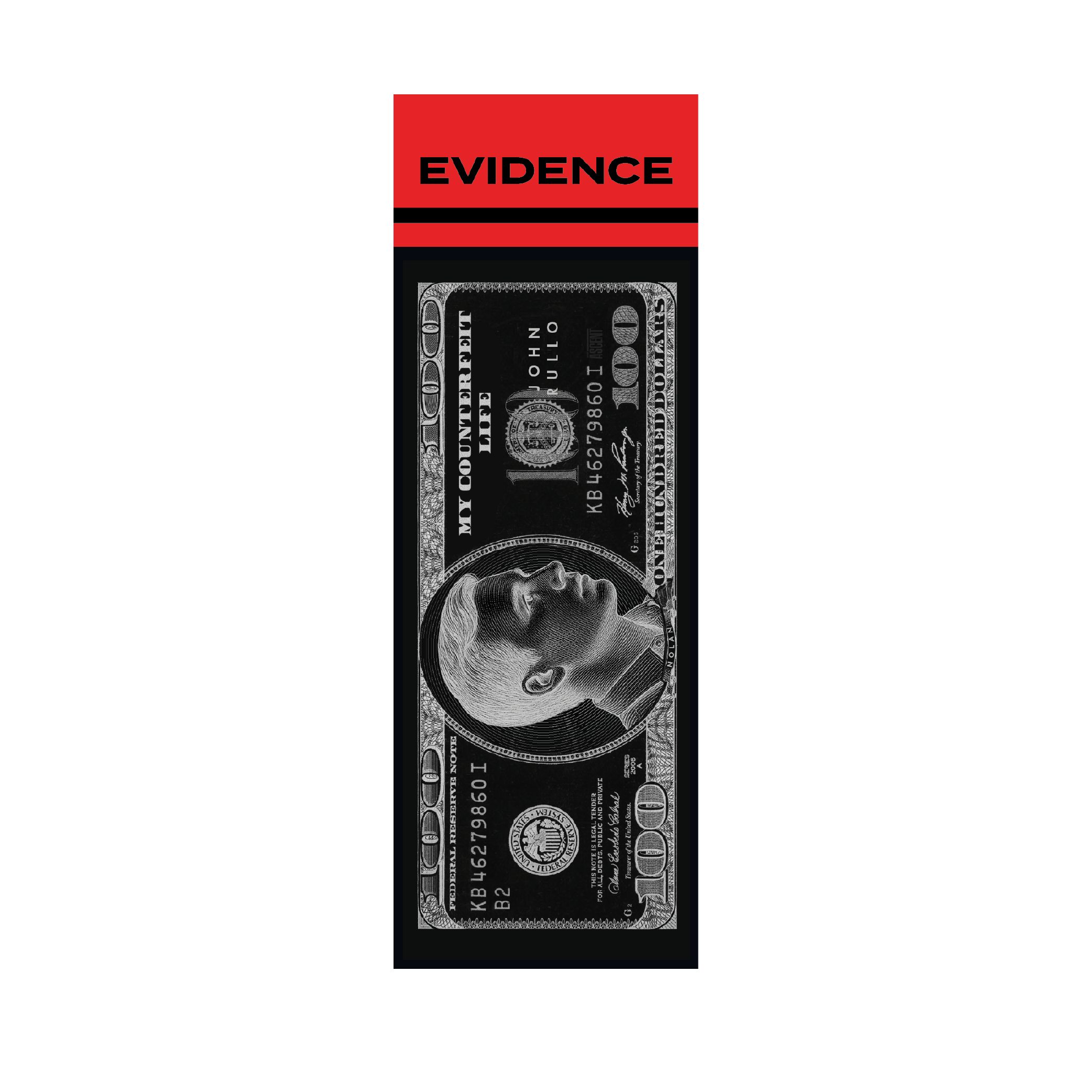 My Counterfeit Life - Bookmark