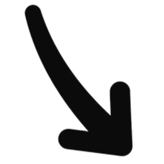 A black arrow pointing downward.