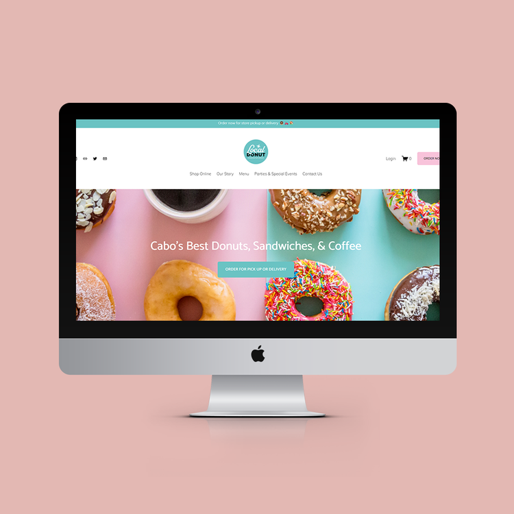 Local Donut: Brand Development + Content Creation + Operations Management
